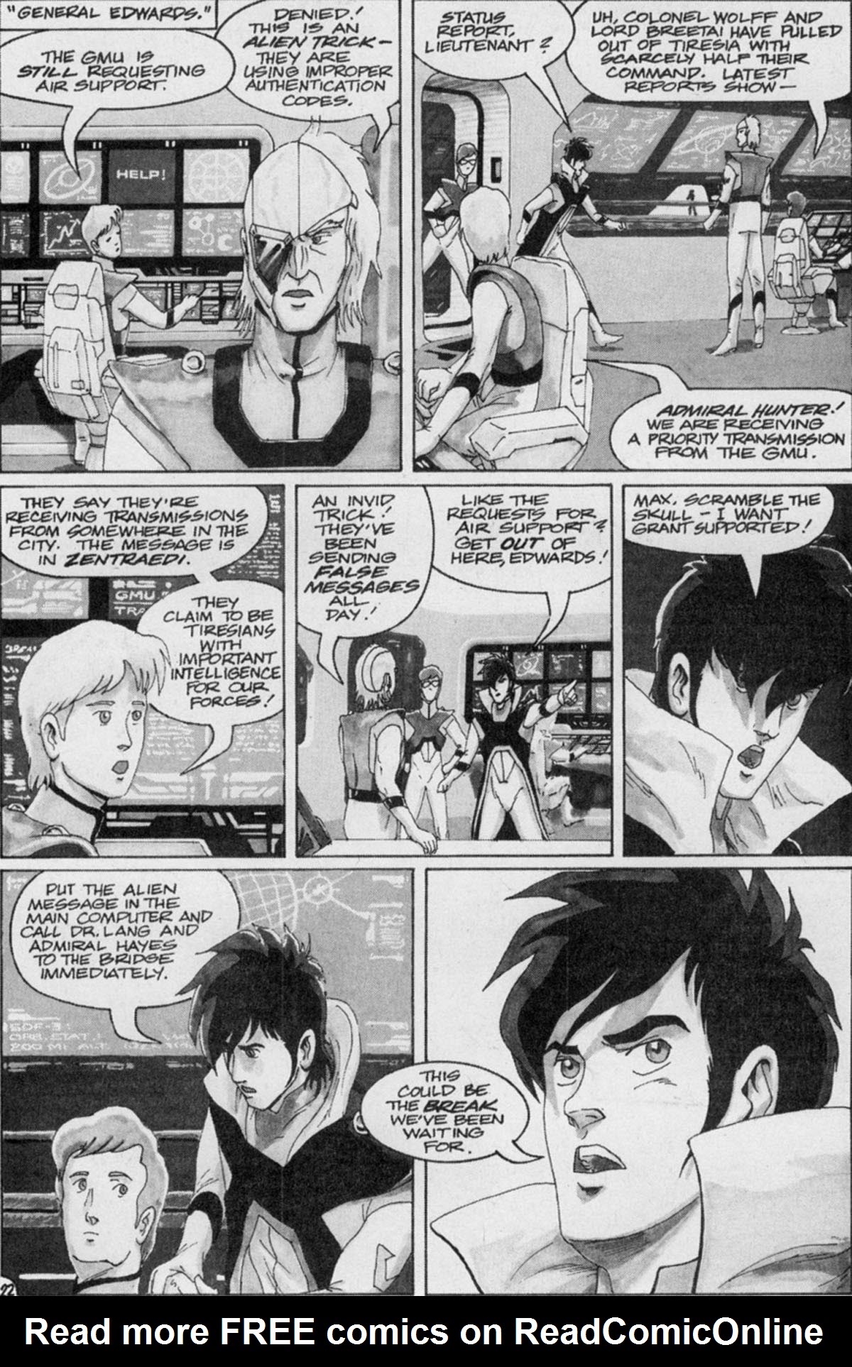 Read online Robotech II: The Sentinels - The Marriage of Rick Hunter and Lisa Hayes comic -  Issue # TPB 3 - 106