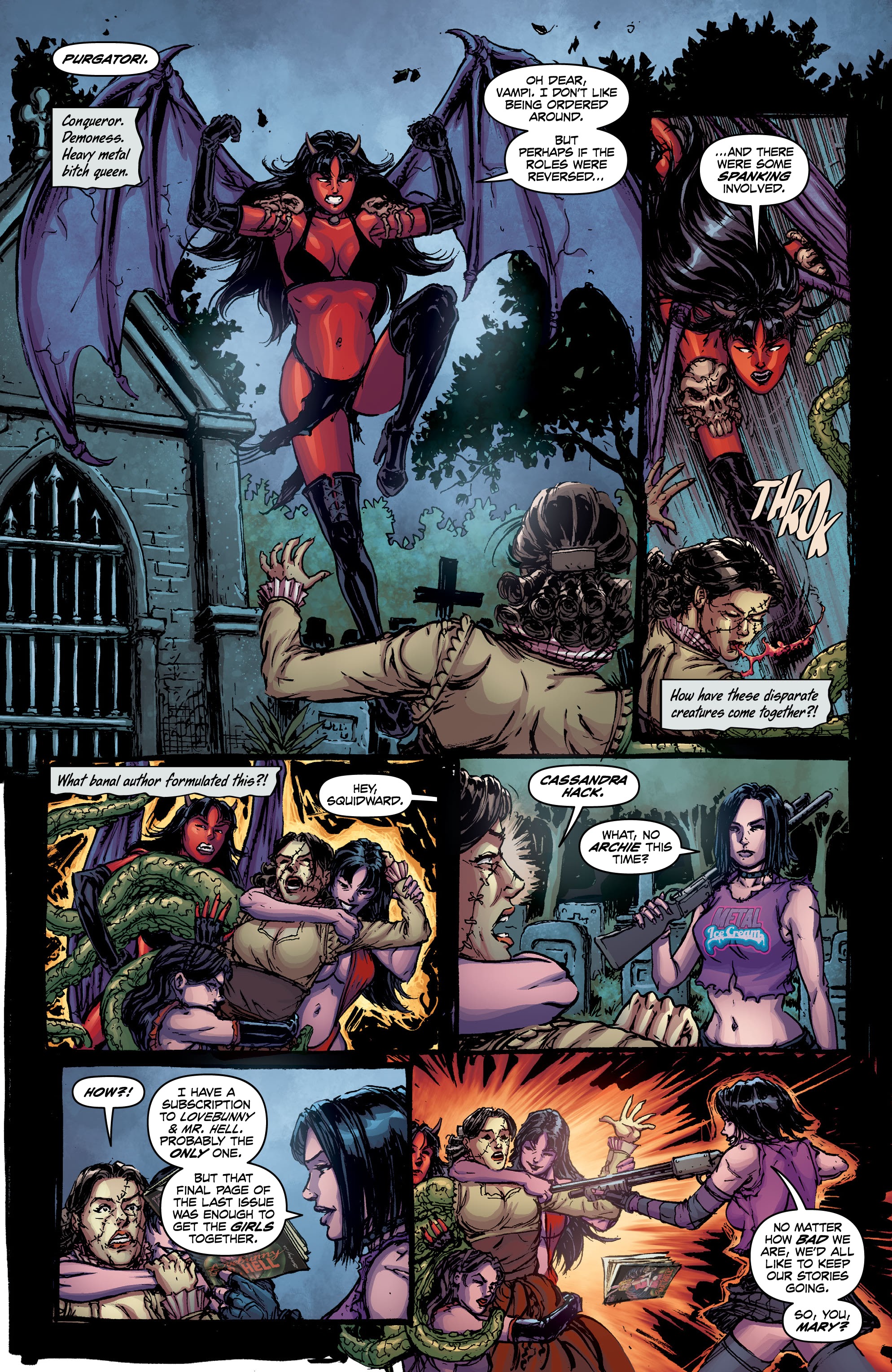 Read online Hack/Slash: Hot Shorts comic -  Issue # Full - 22