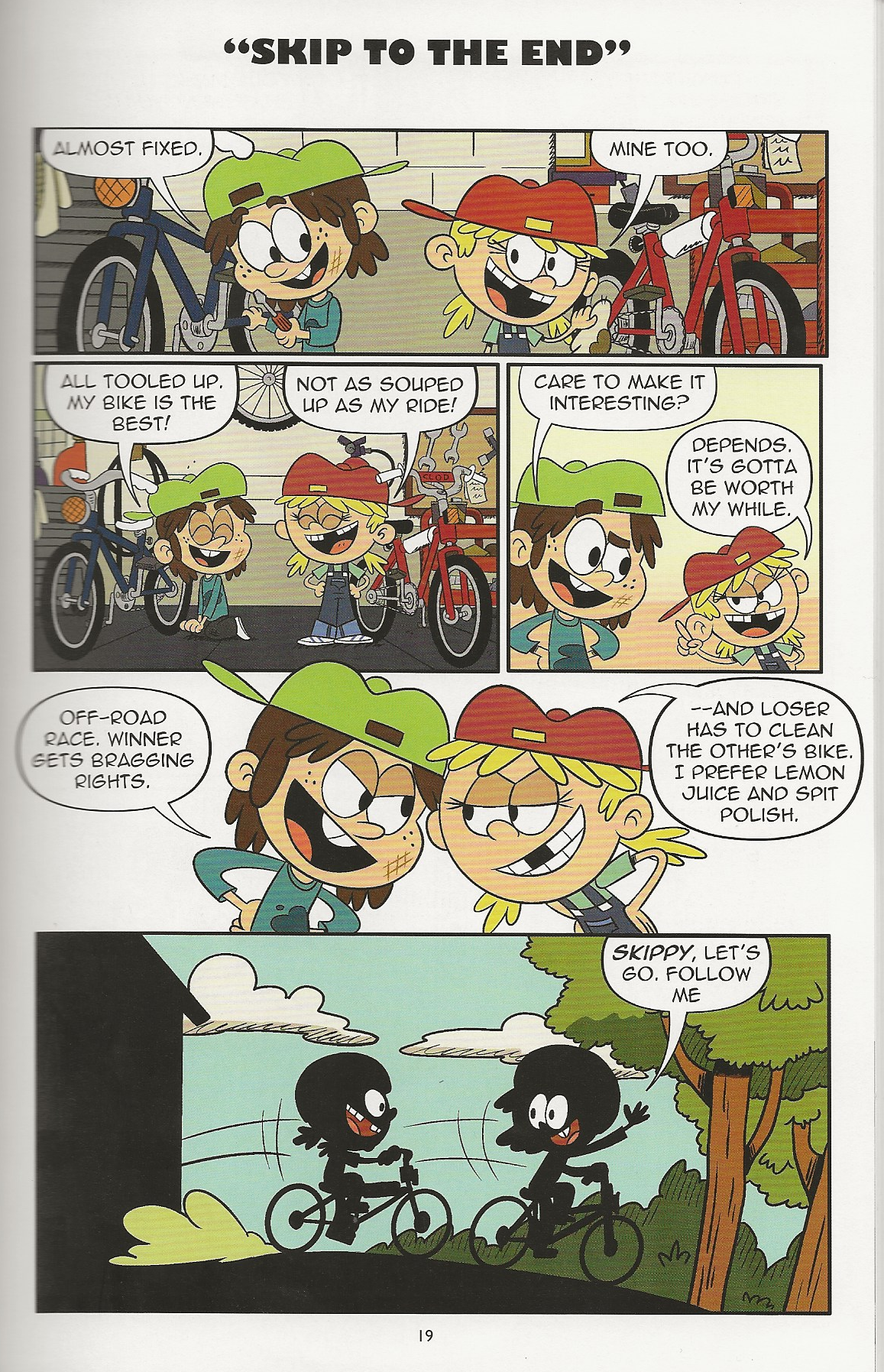 Read online The Loud House comic -  Issue #18 - 19
