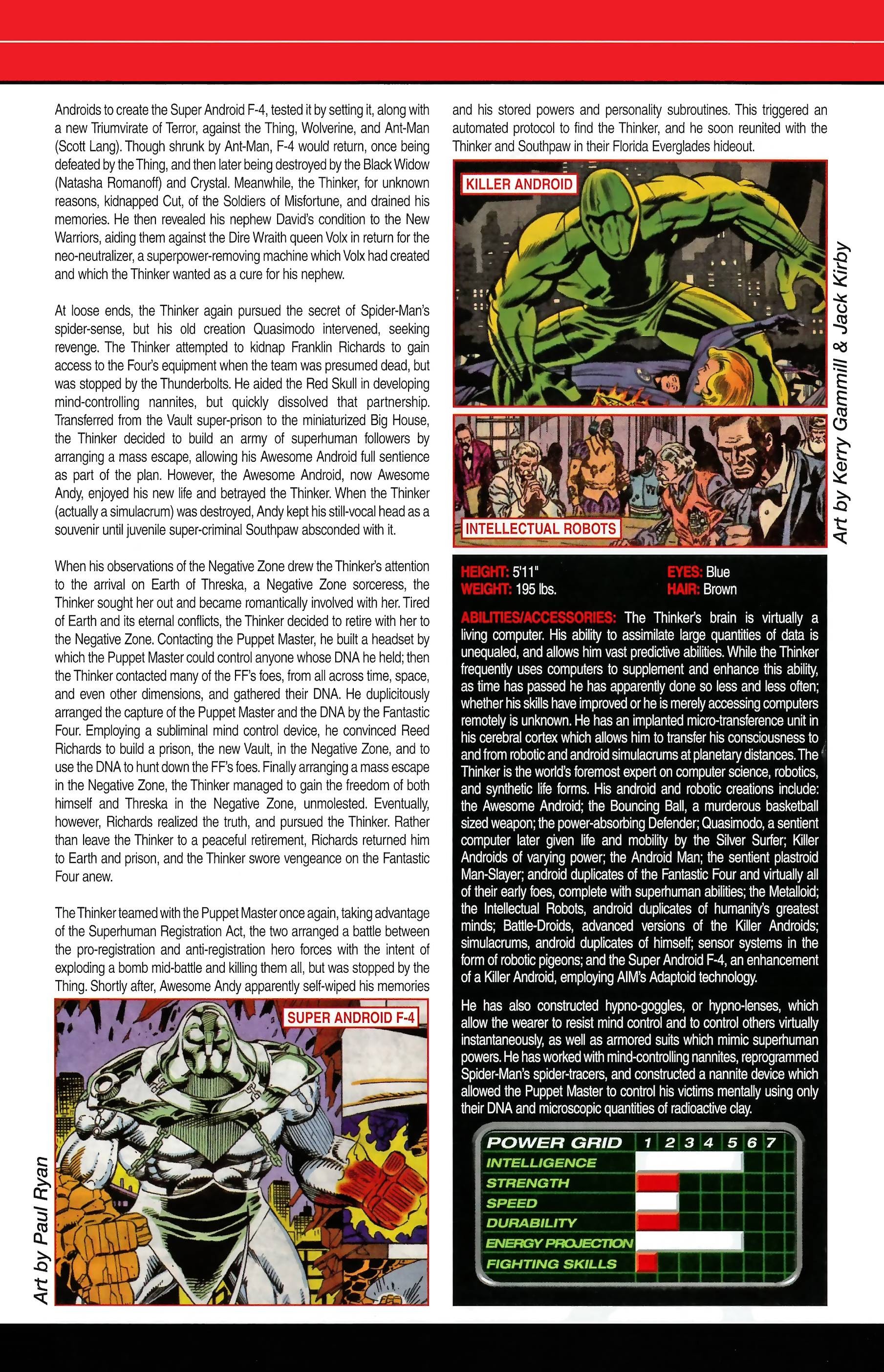 Read online Official Handbook of the Marvel Universe A to Z comic -  Issue # TPB 6 (Part 2) - 127