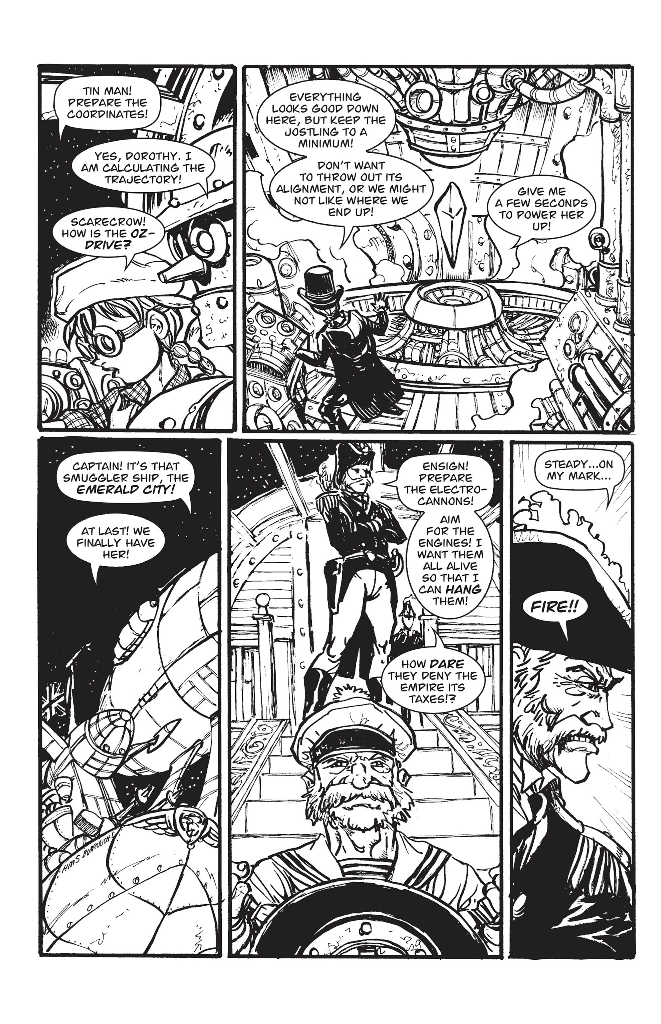 Read online The Steam League comic -  Issue #1 - 29