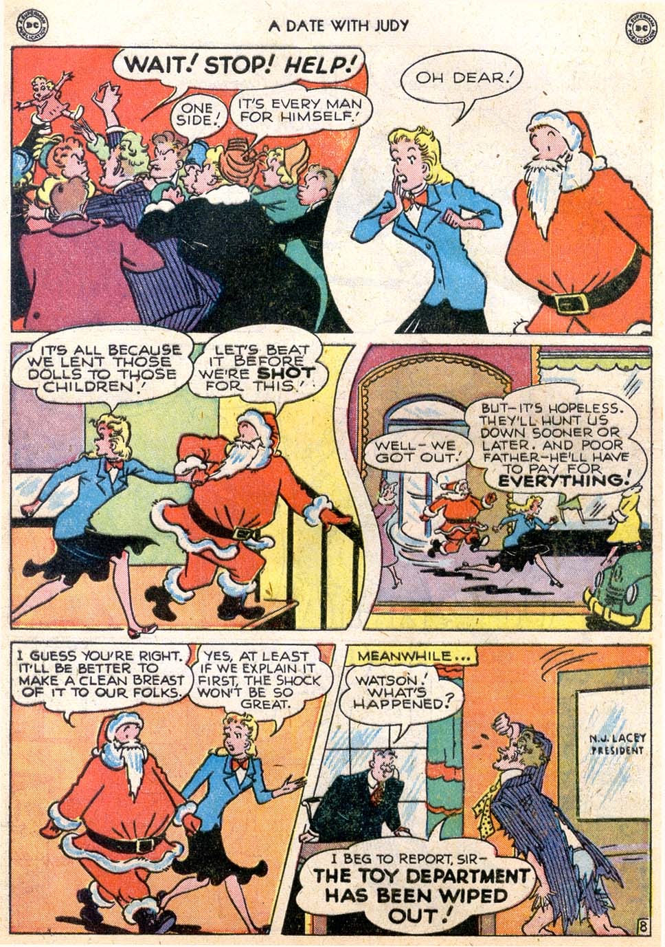 Read online A Date with Judy comic -  Issue #3 - 10