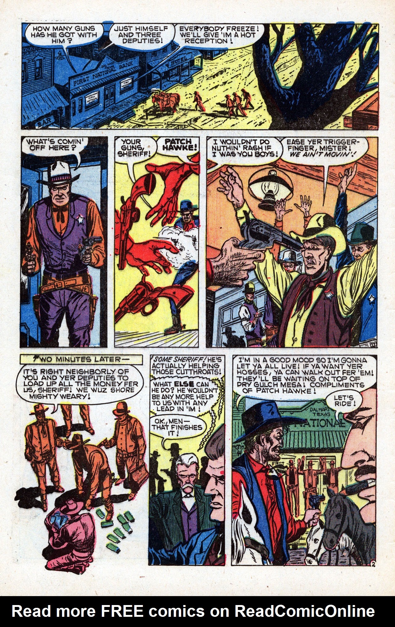 Read online Outlaw Fighters comic -  Issue #4 - 4