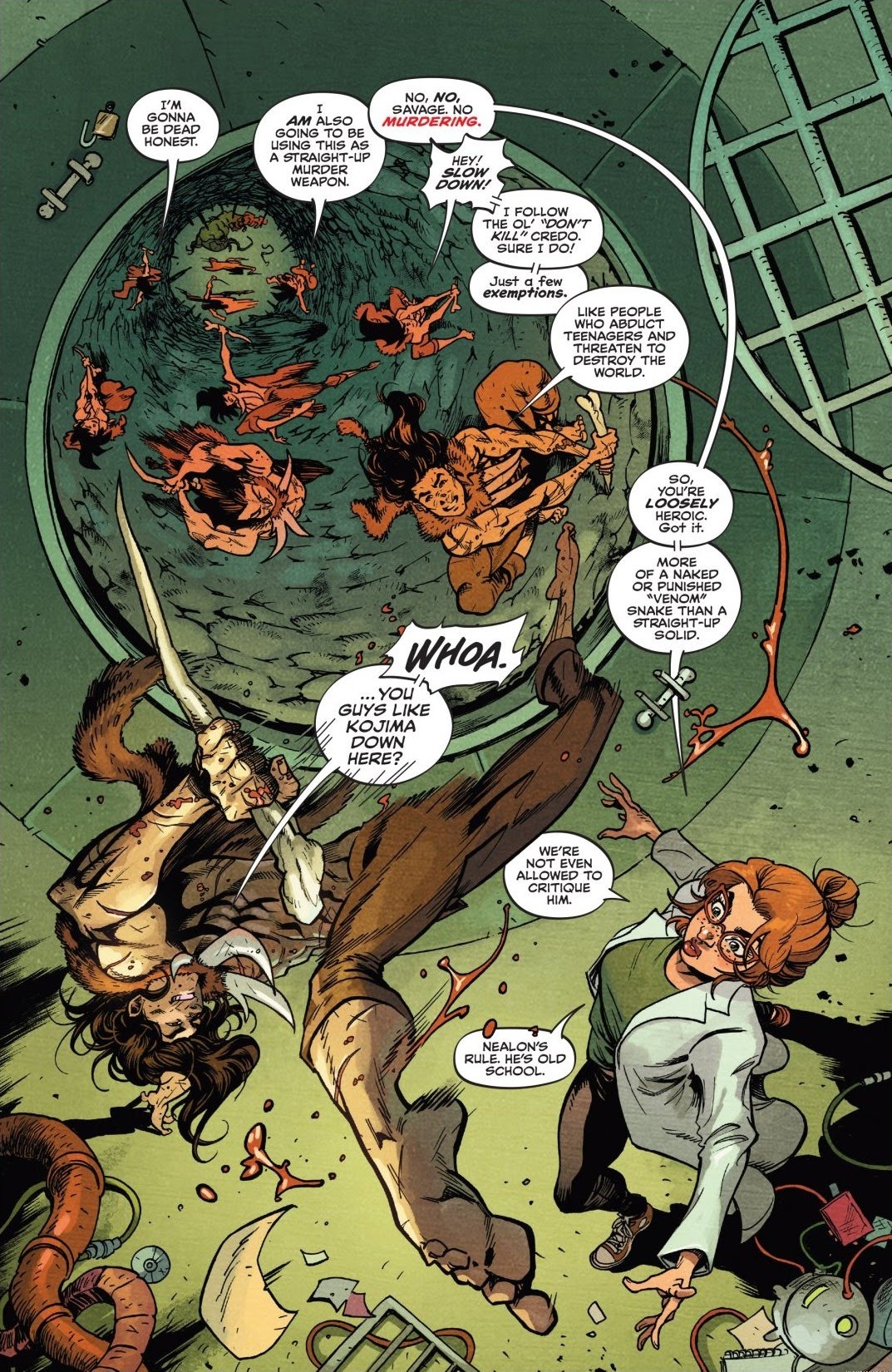 Read online Savage (2021) comic -  Issue #2 - 14