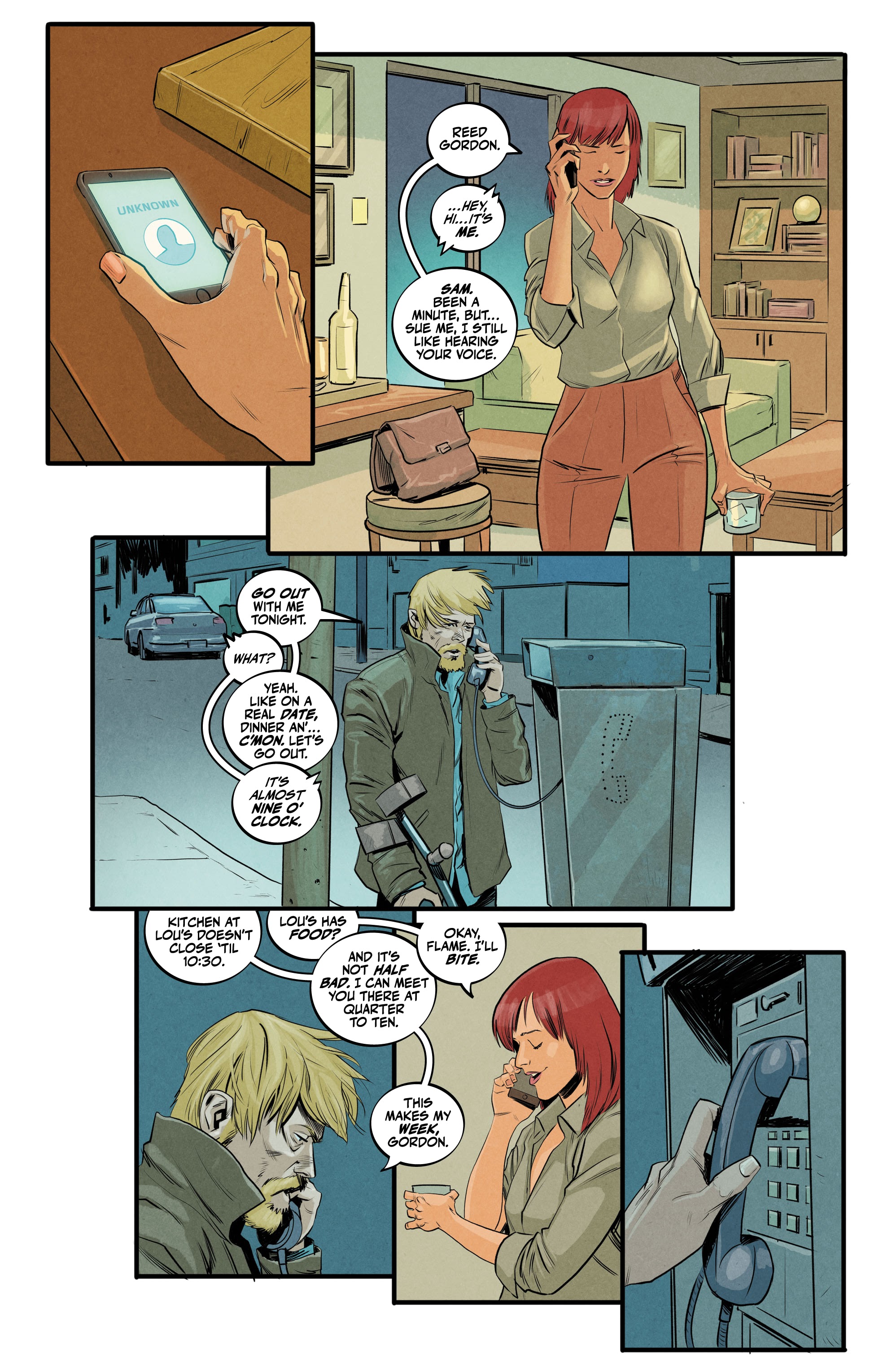Read online The Blue Flame comic -  Issue #5 - 18