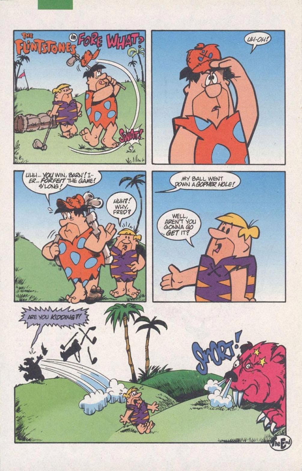 Read online The Flintstones (1995) comic -  Issue #1 - 14