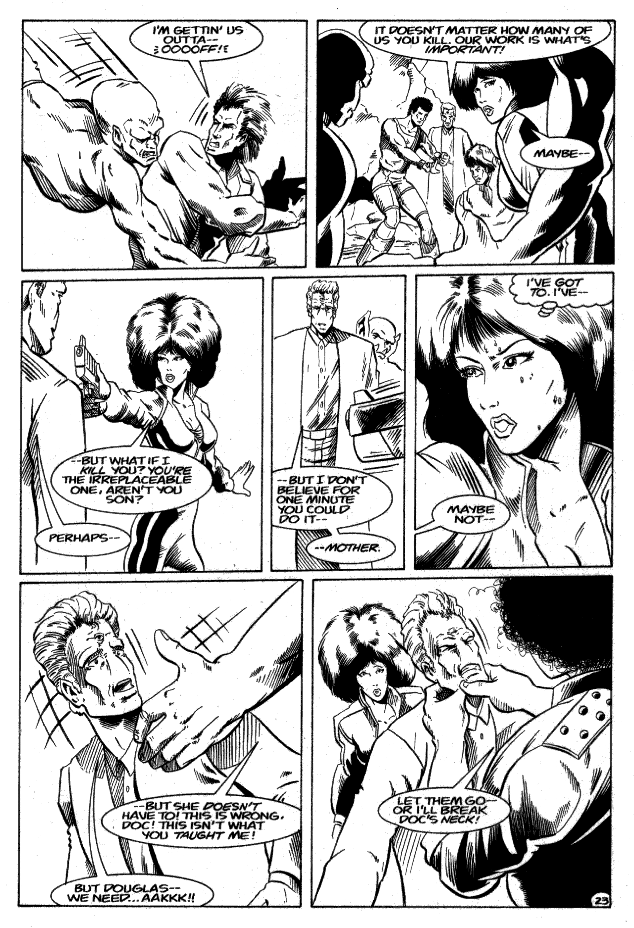 Read online Ex-Mutants (1986) comic -  Issue #5 - 26