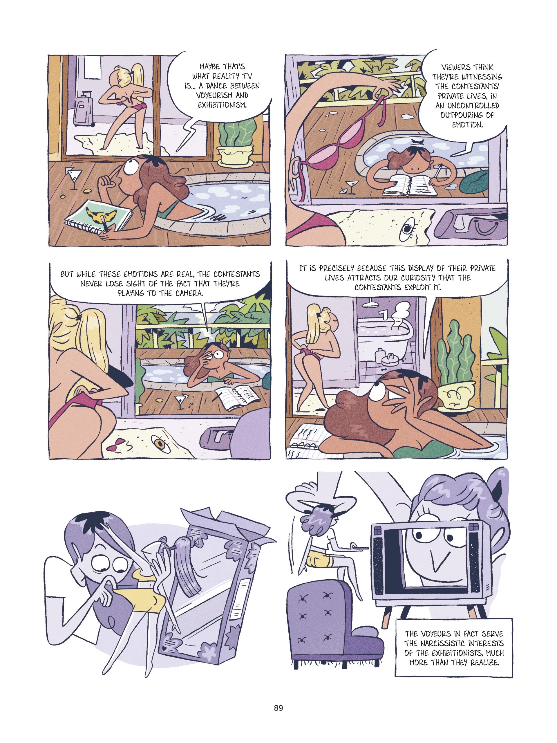 Read online Praising the Surface Behind the Scenes of Reality TV comic -  Issue # TPB - 83