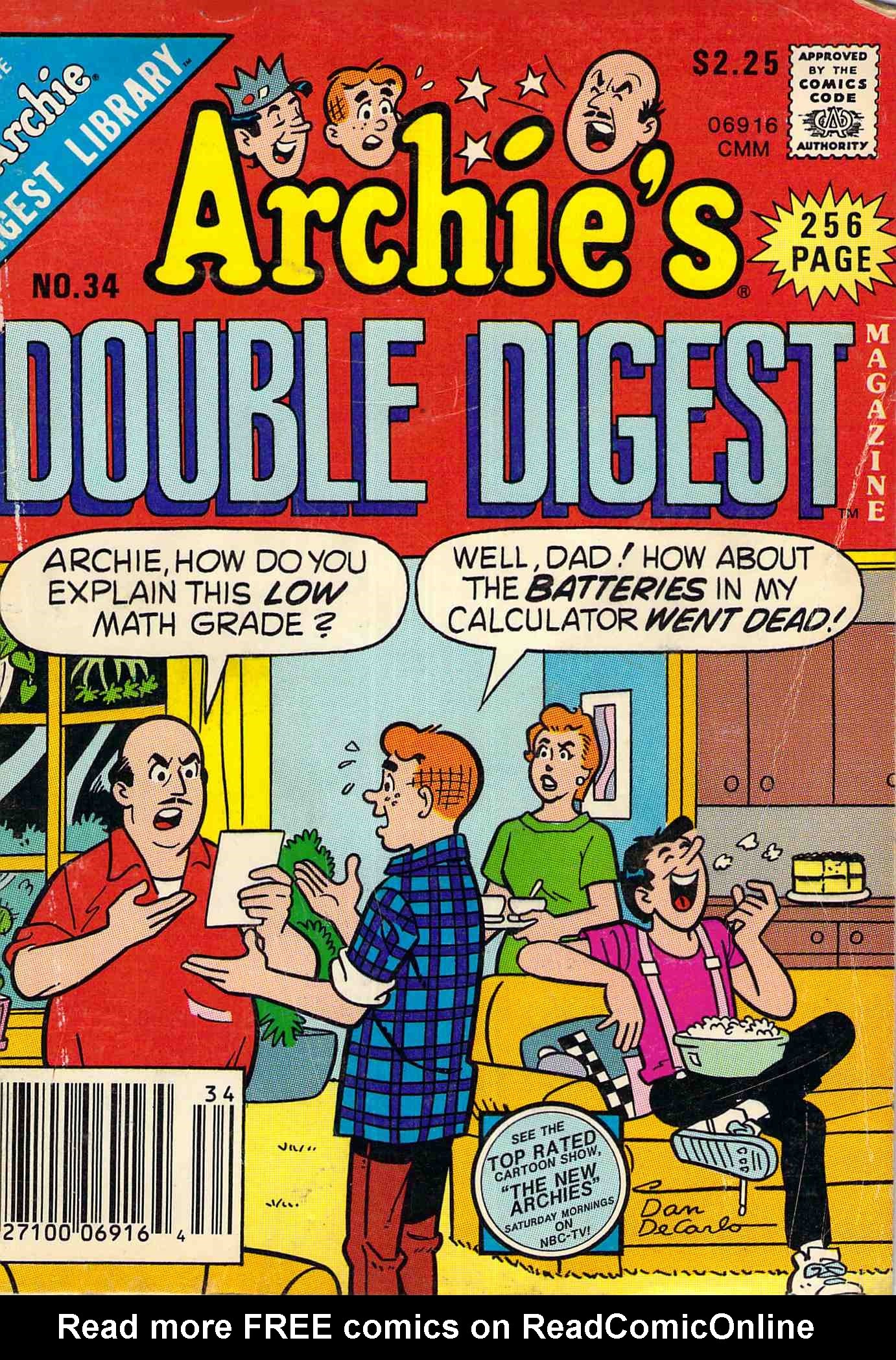 Read online Archie's Double Digest Magazine comic -  Issue #34 - 1