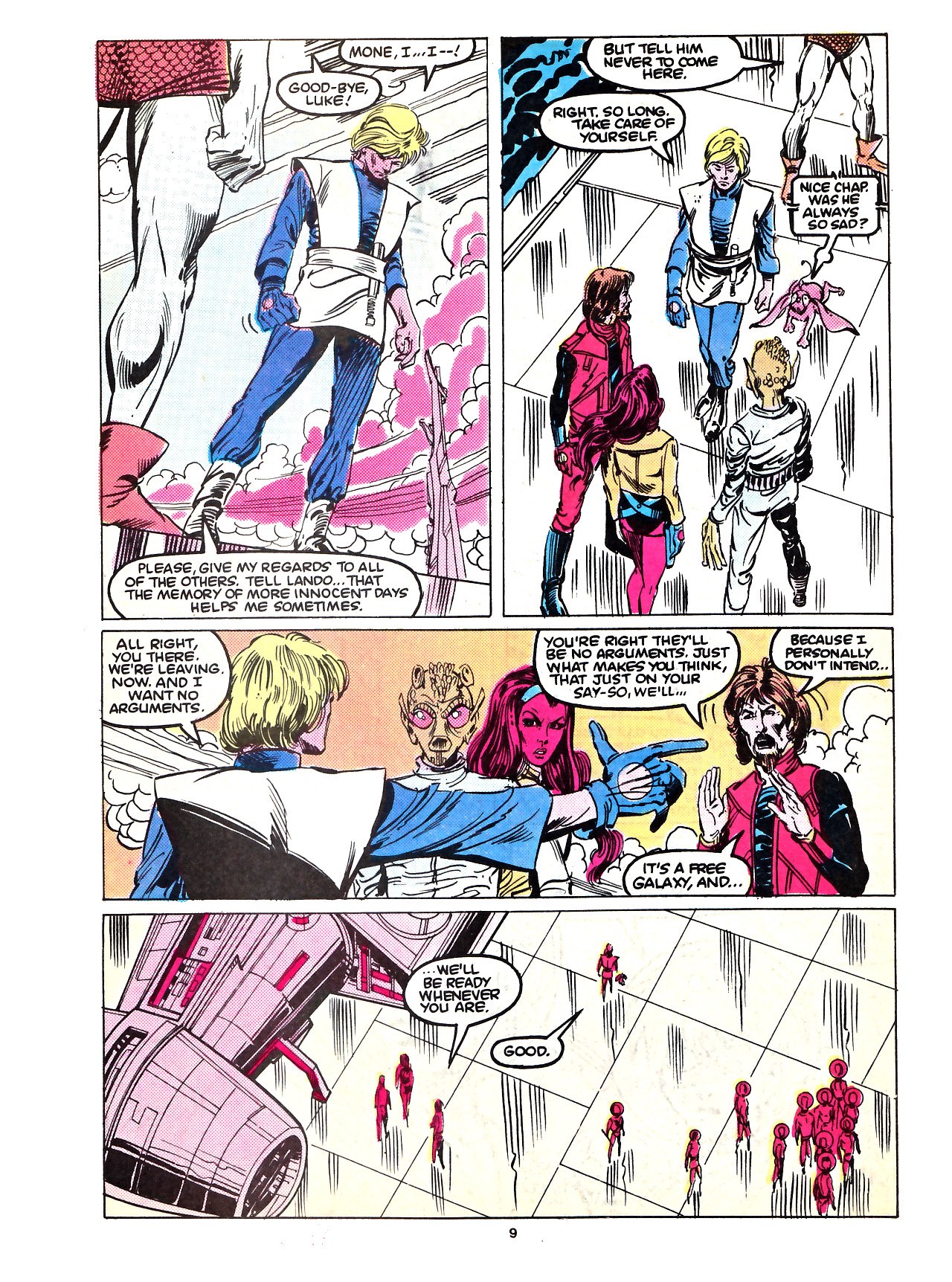 Read online Return of the Jedi comic -  Issue #49 - 9