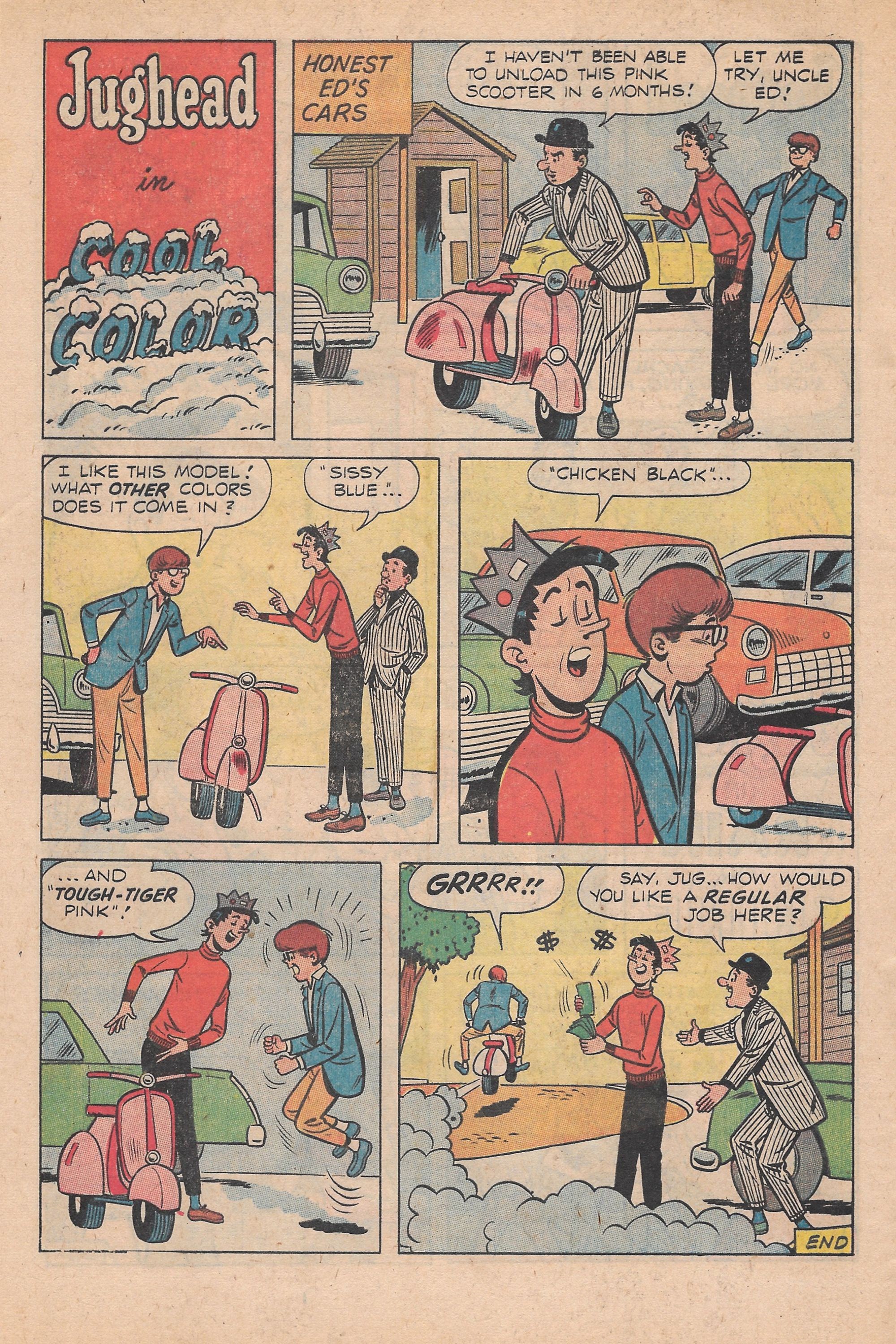 Read online Jughead's Jokes comic -  Issue #1 - 8