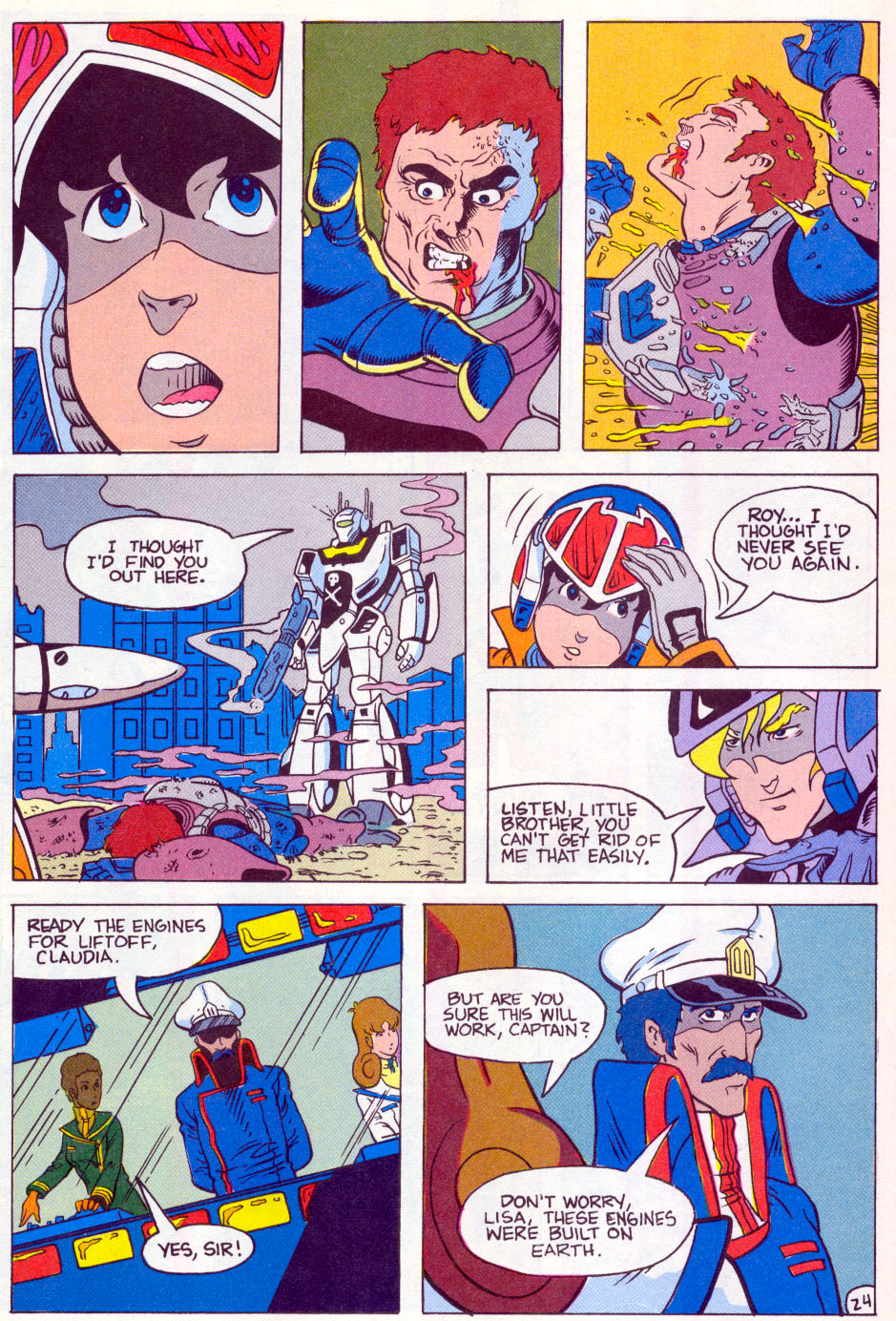 Read online Robotech The Macross Saga comic -  Issue #2 - 27