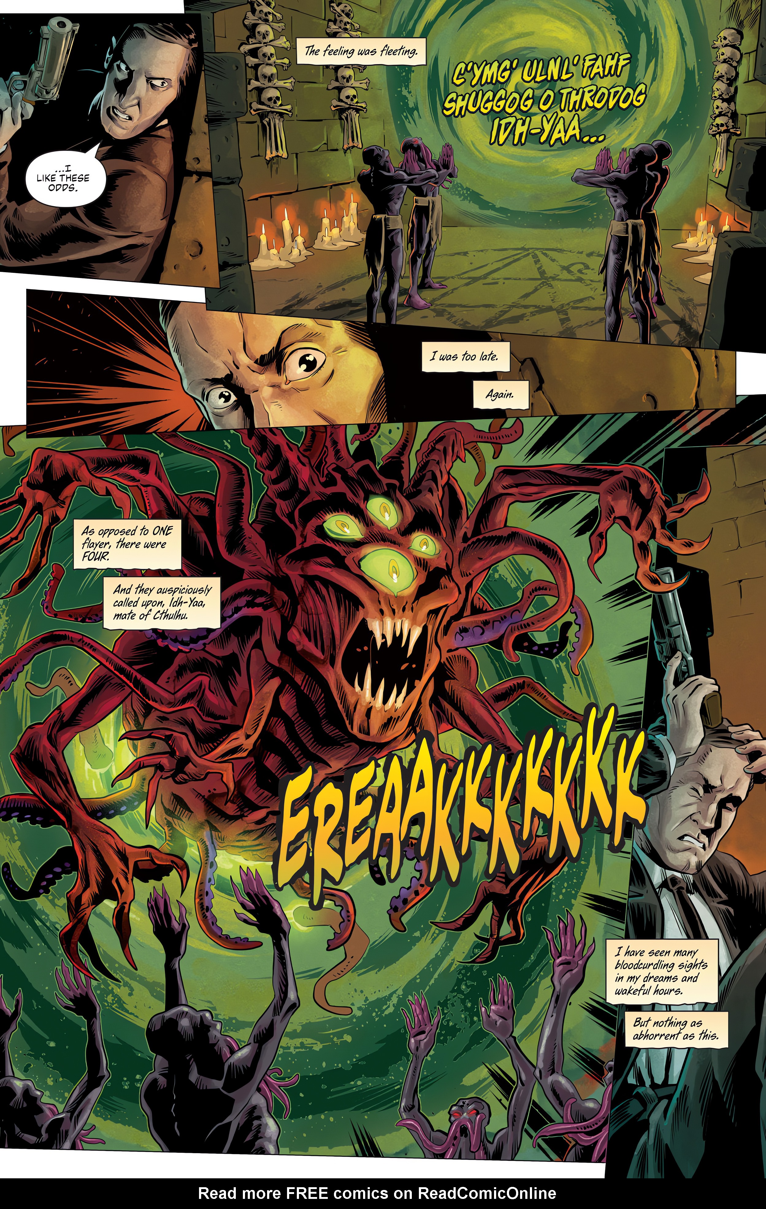 Read online Lovecraft: The Call of Cthulhu comic -  Issue # Full - 27