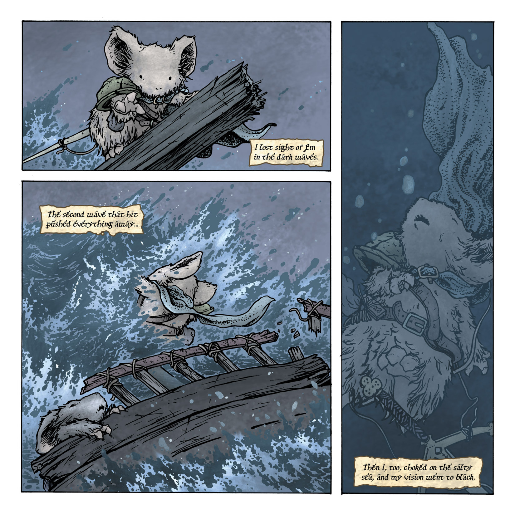 Read online Mouse Guard: The Black Axe comic -  Issue #2 - 25