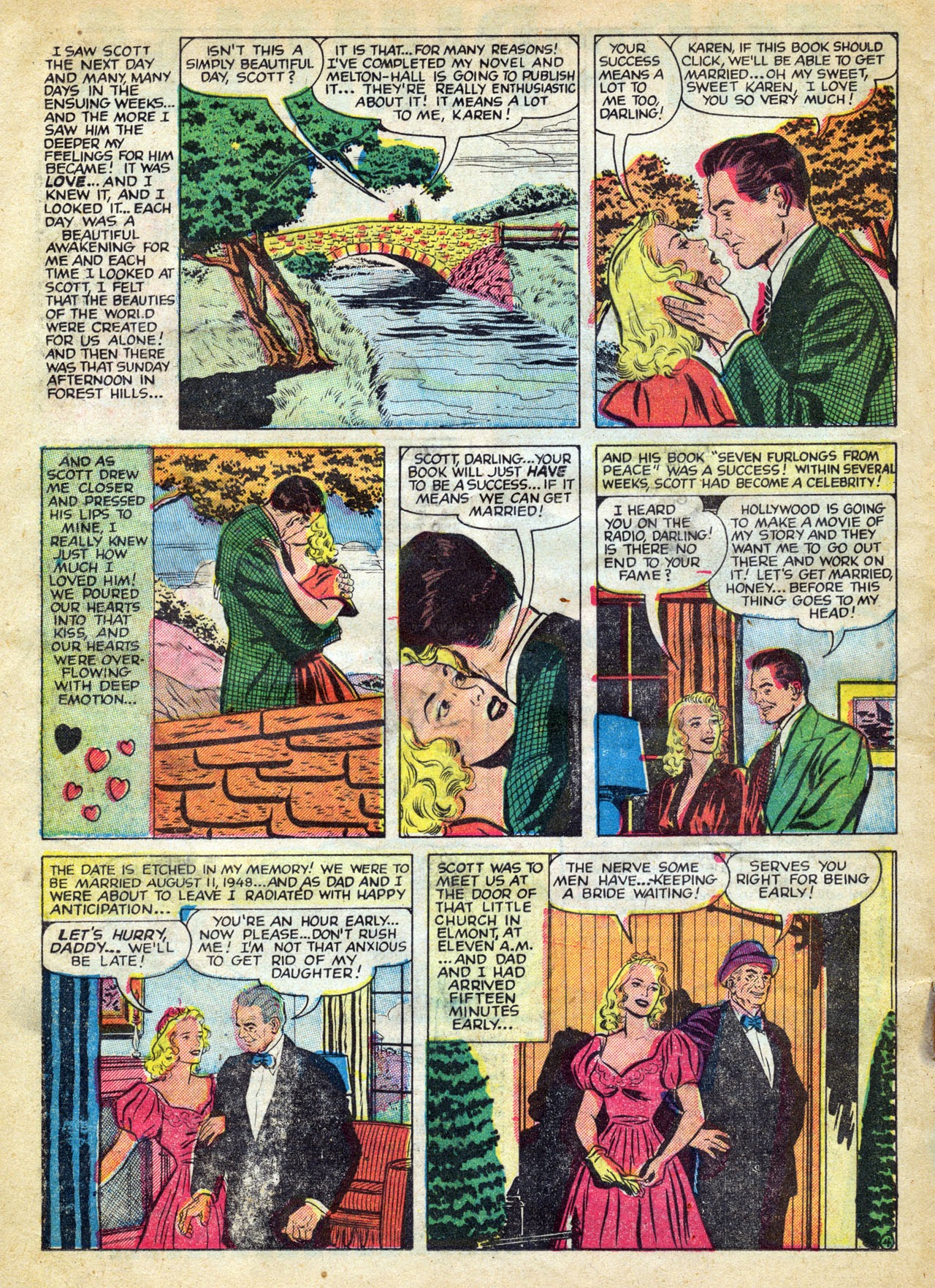 Read online Girl Comics (1949) comic -  Issue #12 - 16