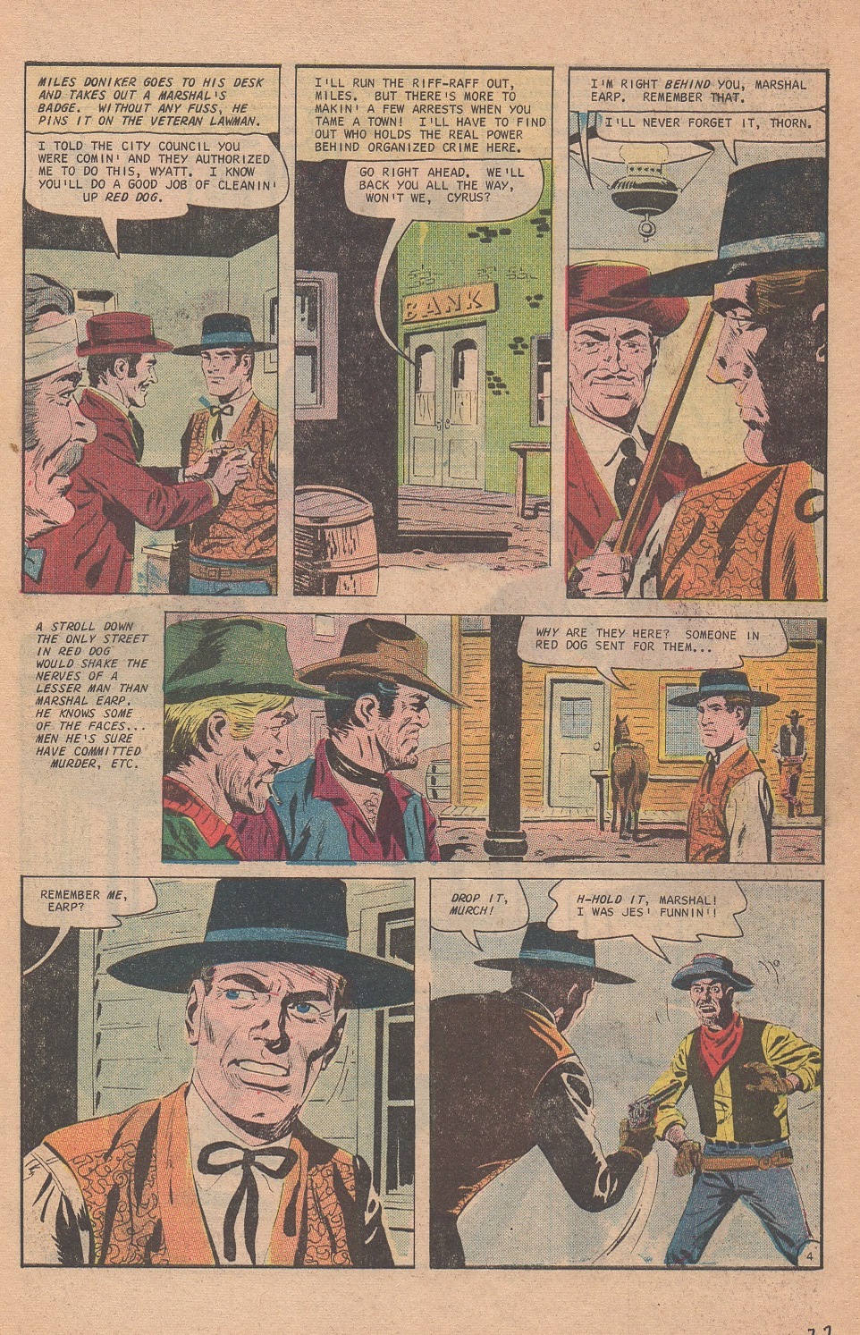 Read online Wyatt Earp Frontier Marshal comic -  Issue #70 - 27