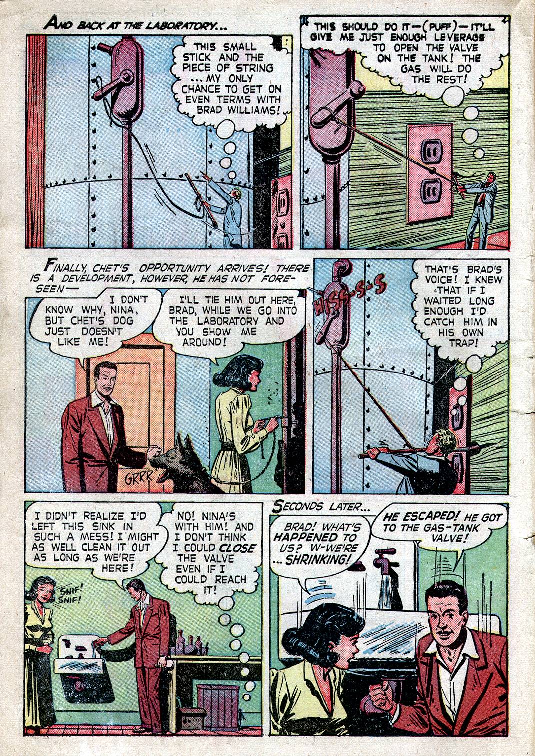 Read online Amazing Adventures (1950) comic -  Issue #3 - 6