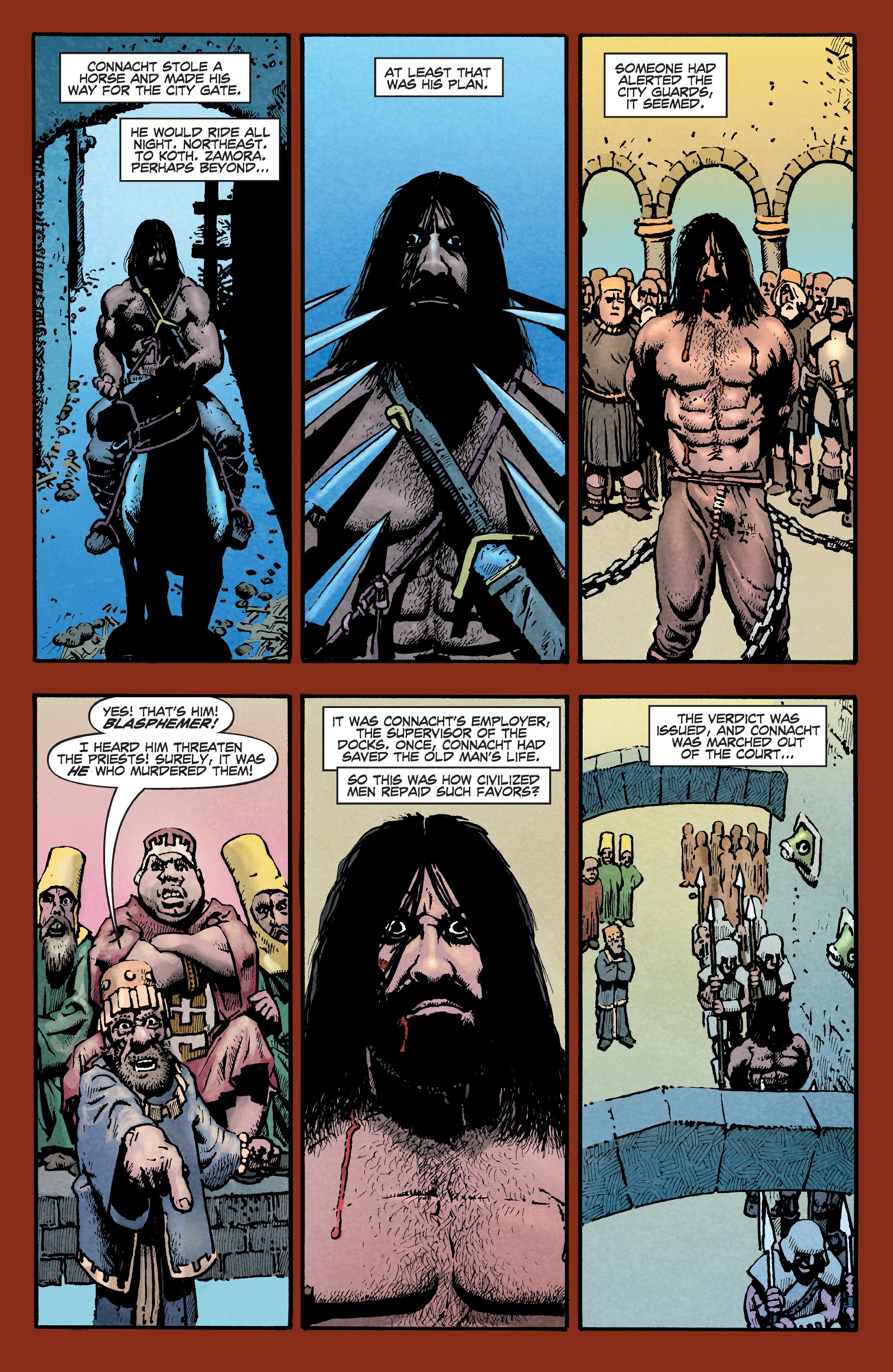Read online Conan Chronicles Epic Collection comic -  Issue # TPB Return to Cimmeria (Part 4) - 81