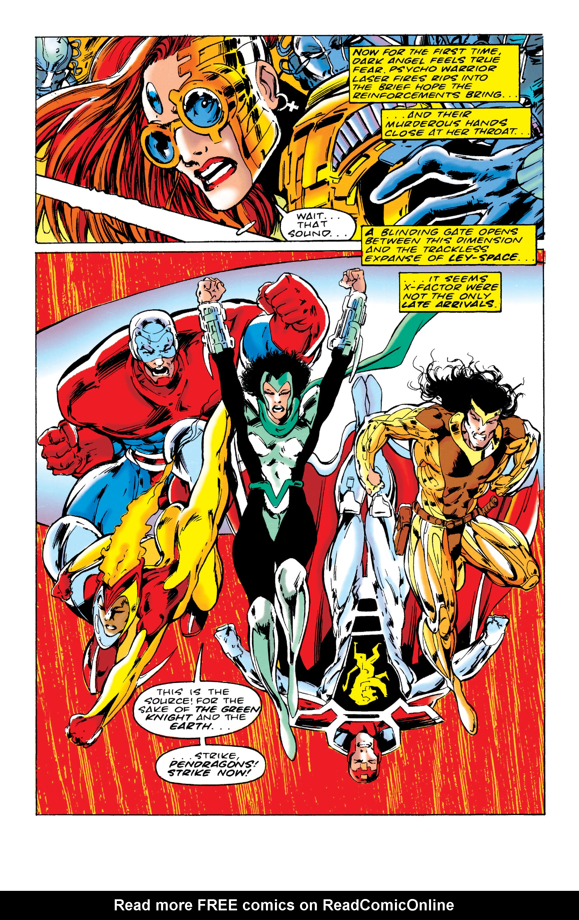 Read online Knights of Pendragon Omnibus comic -  Issue # TPB (Part 8) - 64