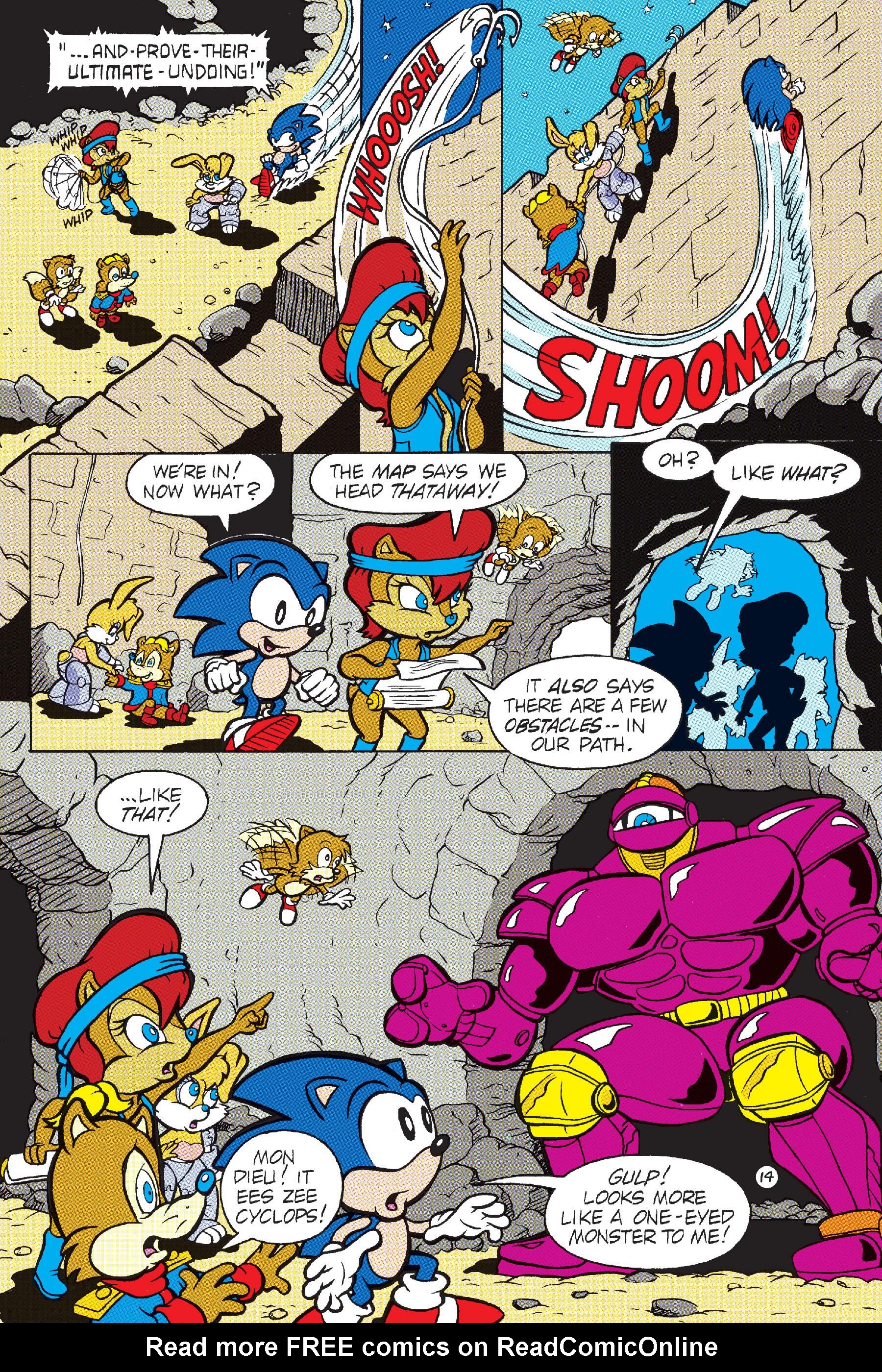 Read online Sonic The Hedgehog In Your Face Special comic -  Issue # Full - 13