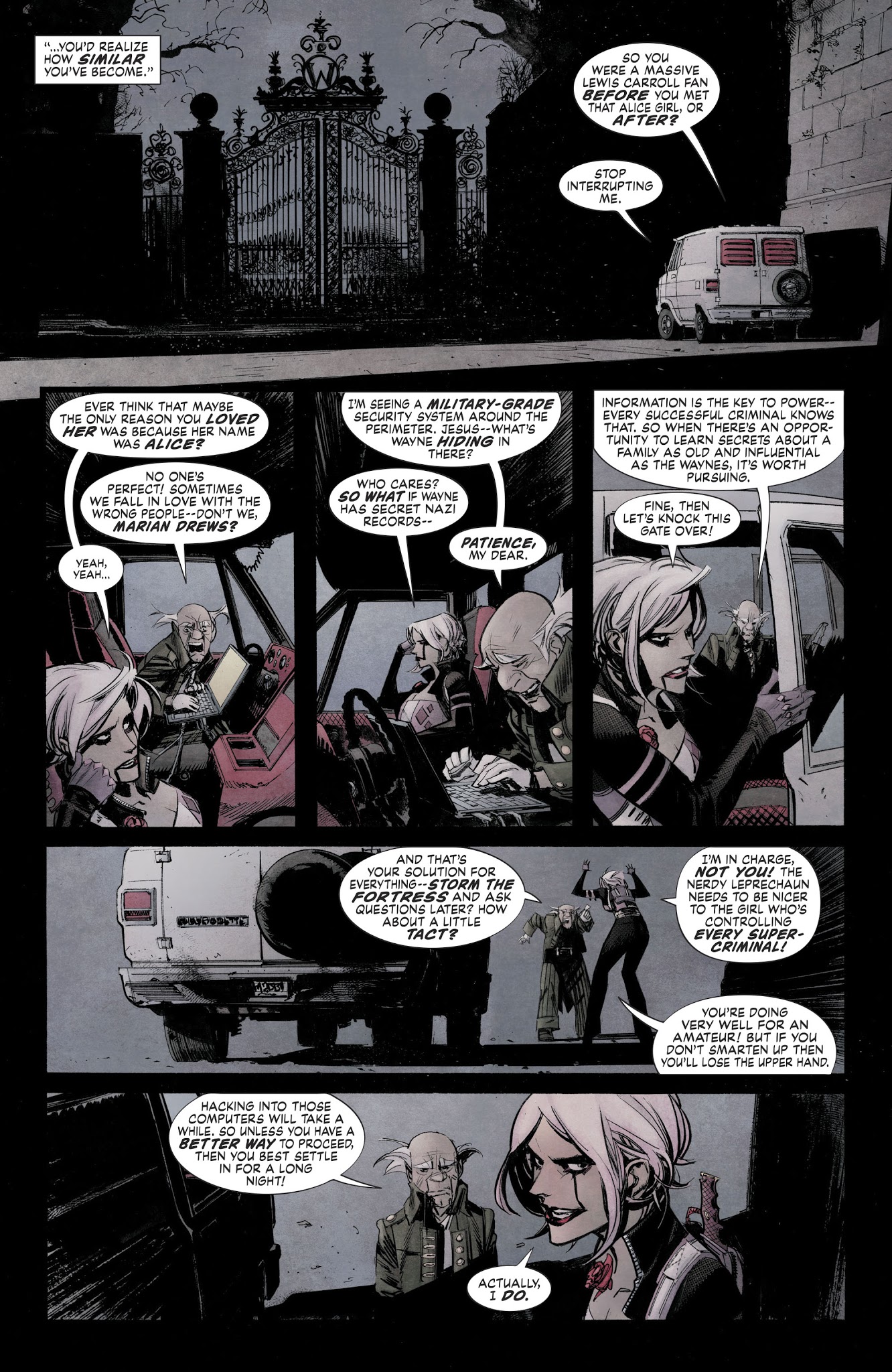 Read online Batman: White Knight comic -  Issue #5 - 12