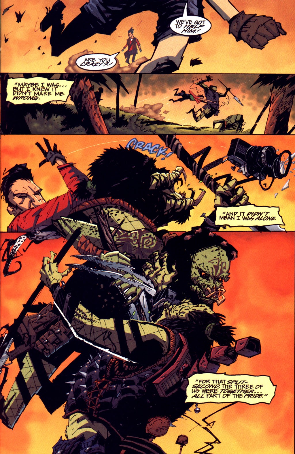 Read online Predator: Homeworld comic -  Issue #4 - 19