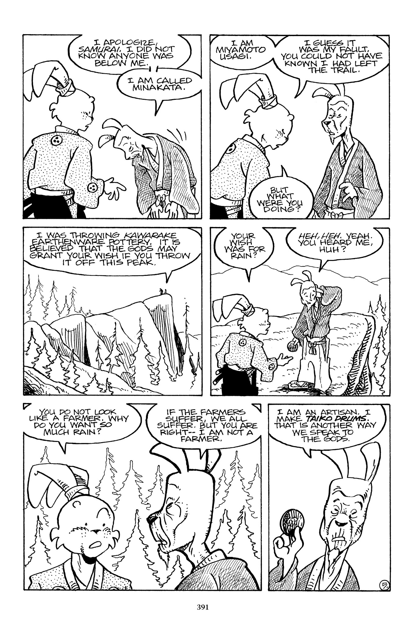 Read online The Usagi Yojimbo Saga comic -  Issue # TPB 7 - 384