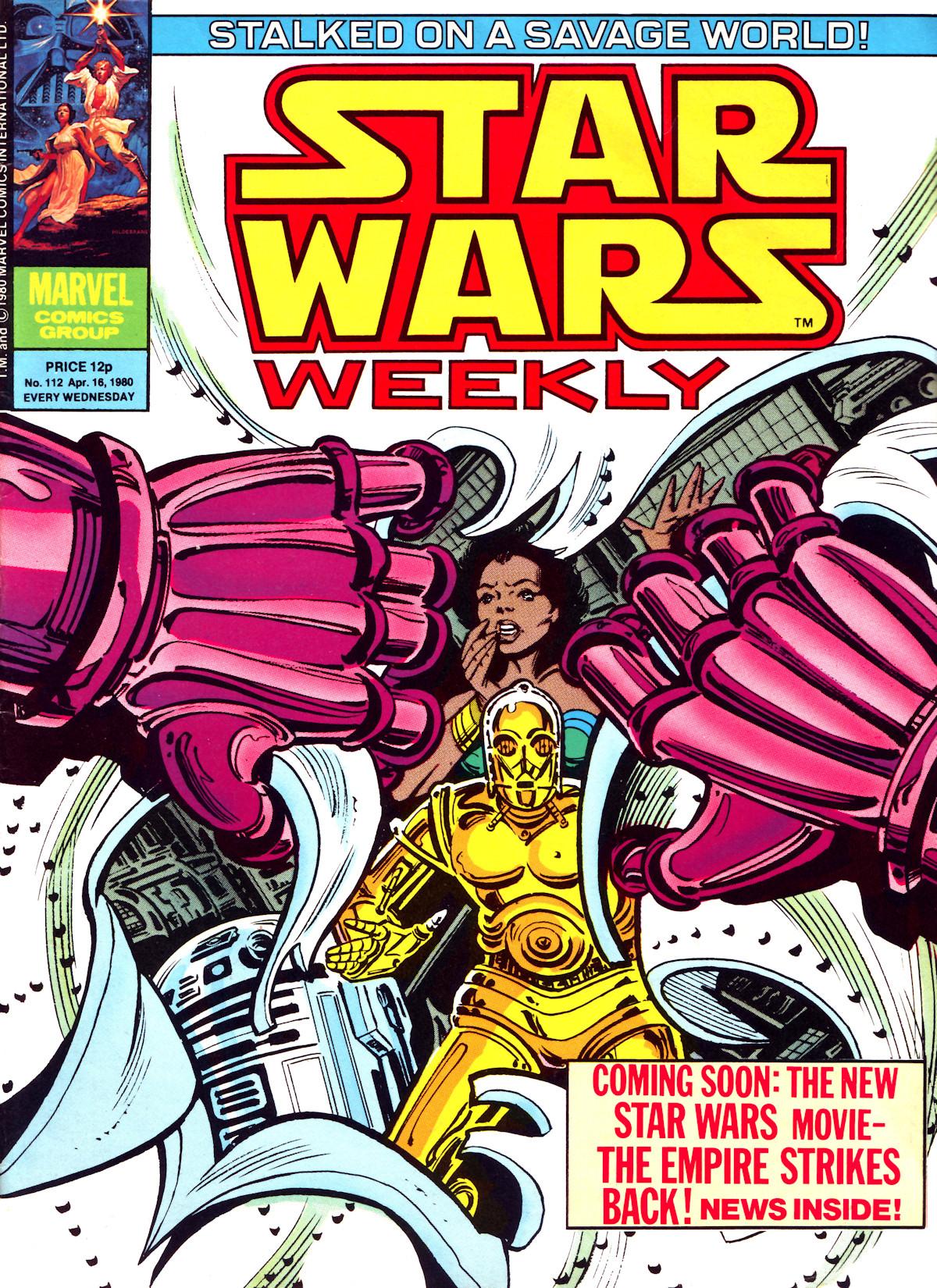 Read online Star Wars Weekly comic -  Issue #112 - 1