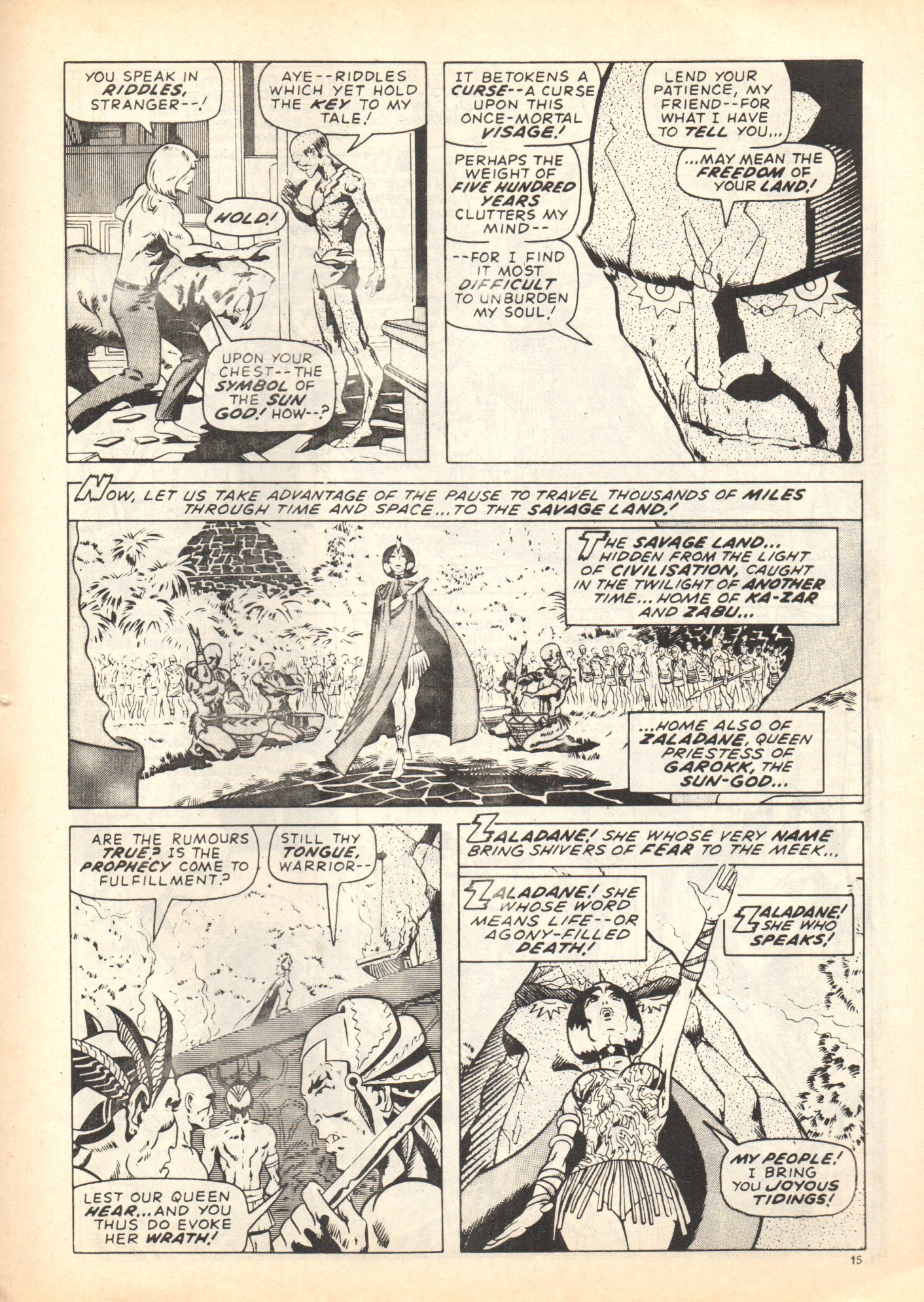 Read online Planet of the Apes (1974) comic -  Issue #4 - 15