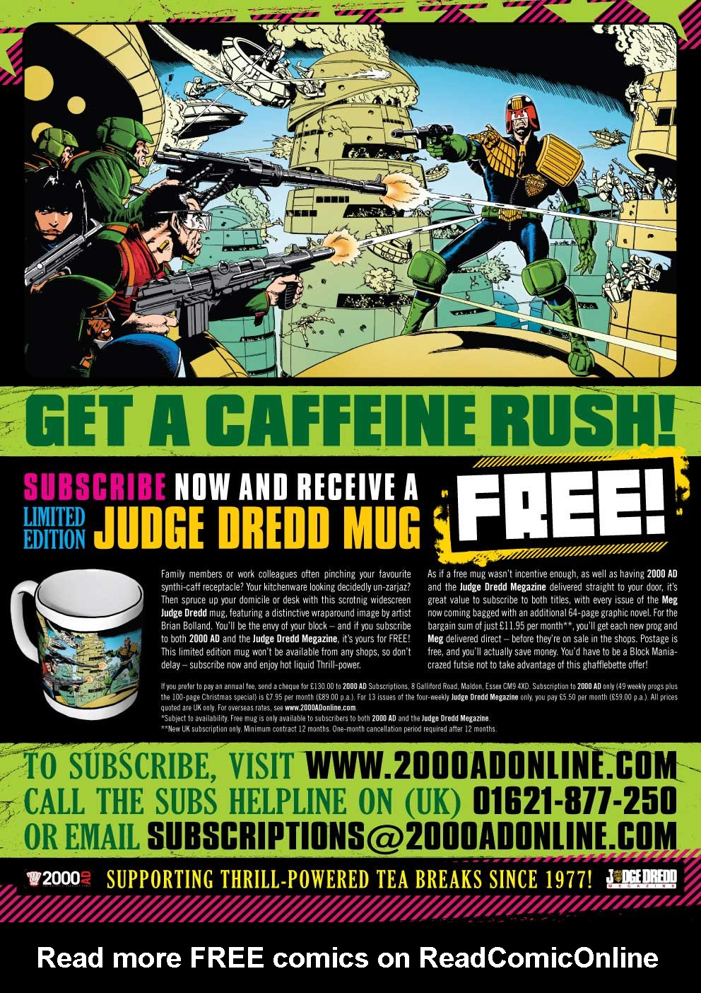 Read online Judge Dredd Megazine (Vol. 5) comic -  Issue #287 - 2