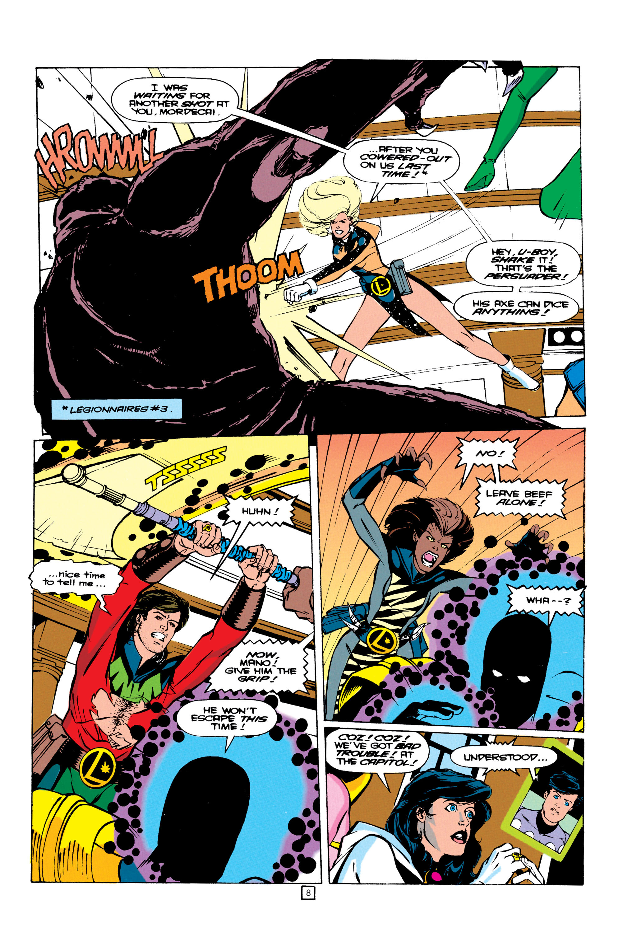Read online Legionnaires comic -  Issue #5 - 9