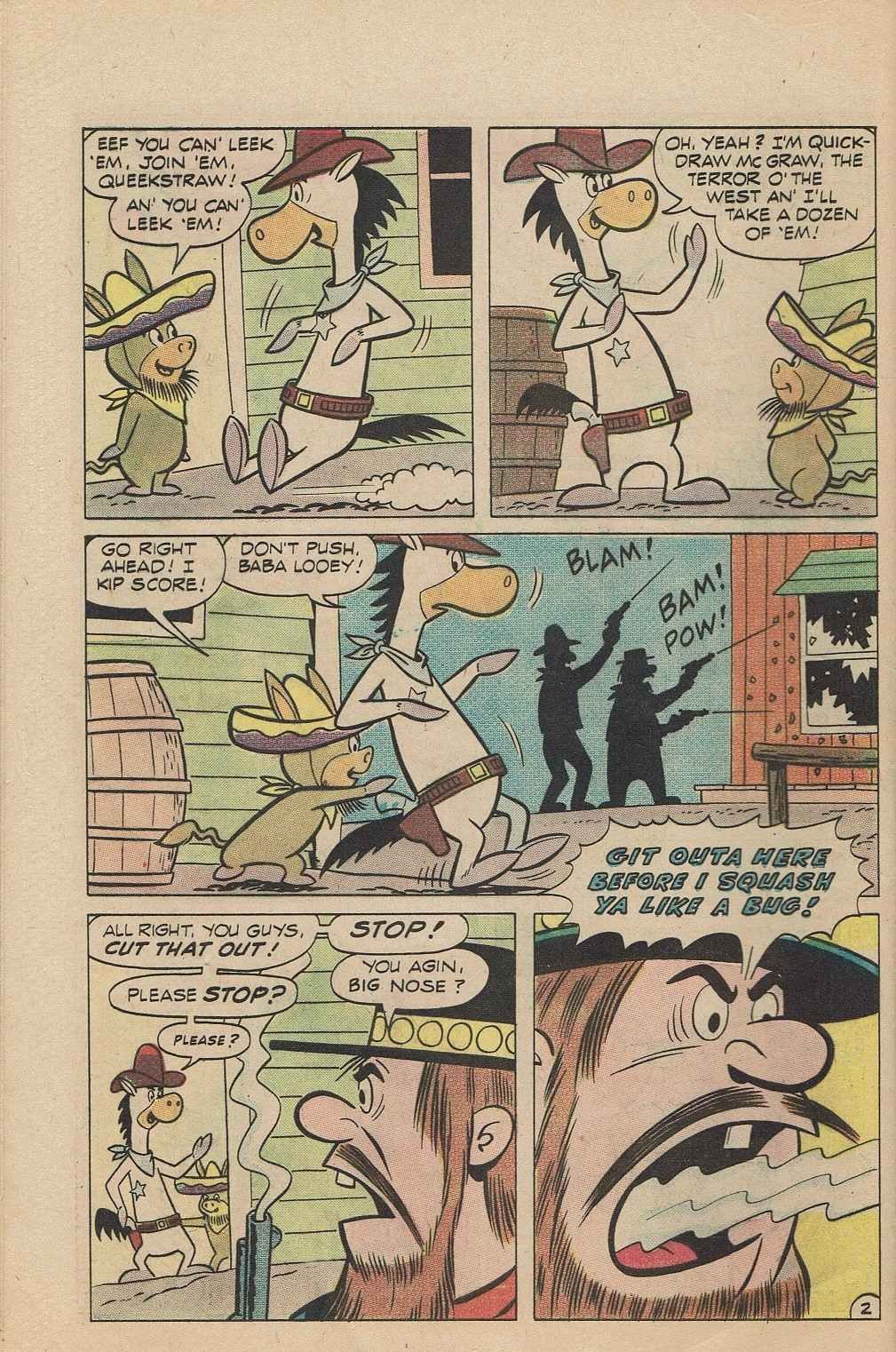 Read online Quick Draw McGraw comic -  Issue #2 - 23