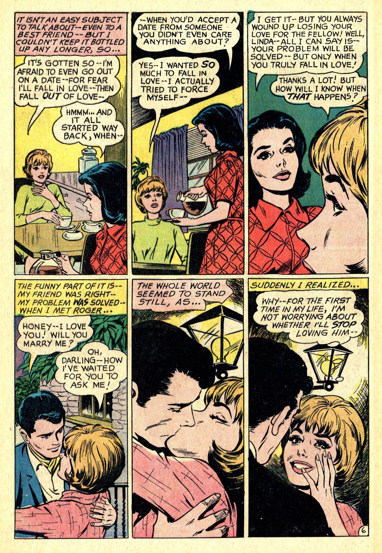 Read online Heart Throbs comic -  Issue #107 - 8