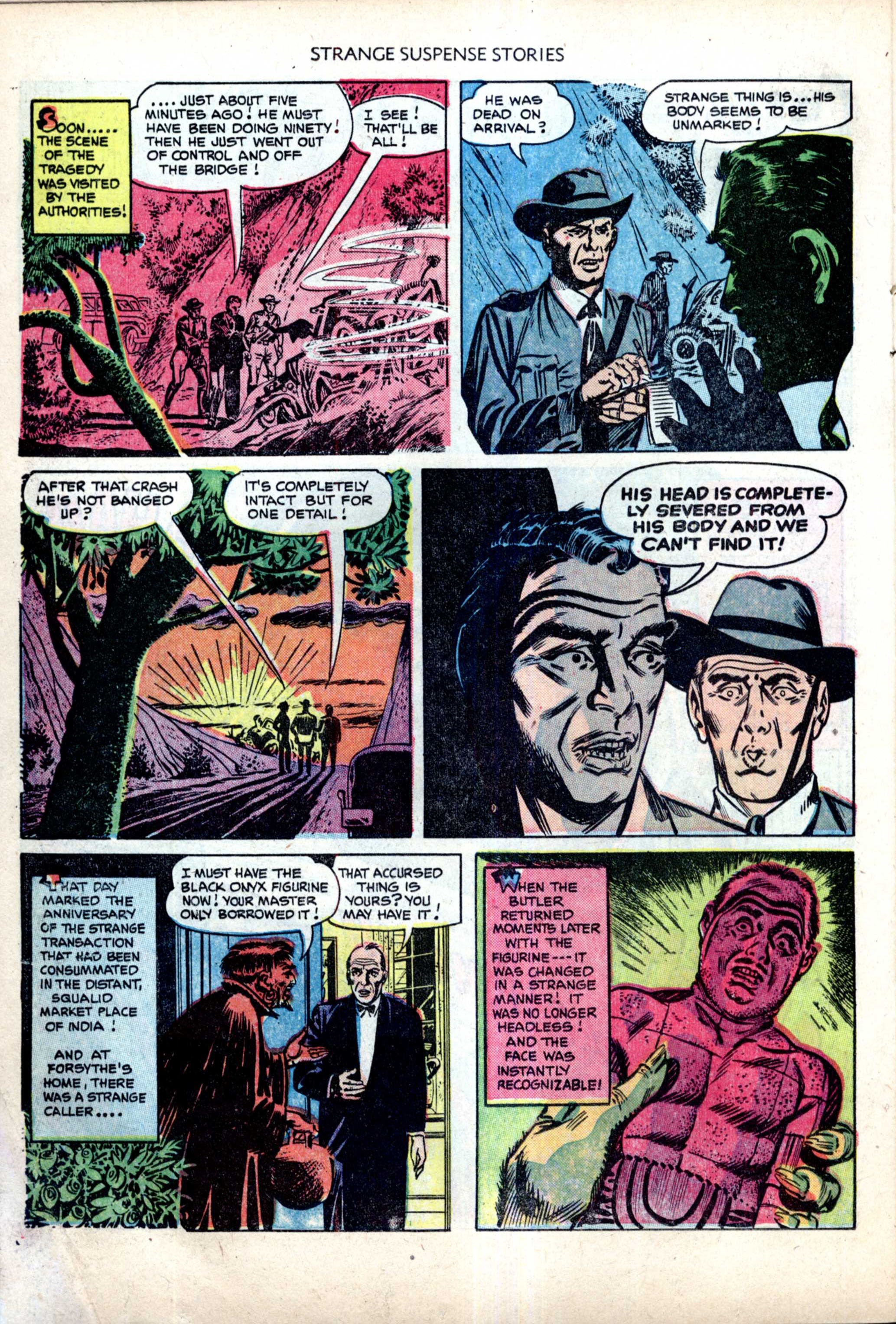 Read online Strange Suspense Stories (1952) comic -  Issue #1 - 22