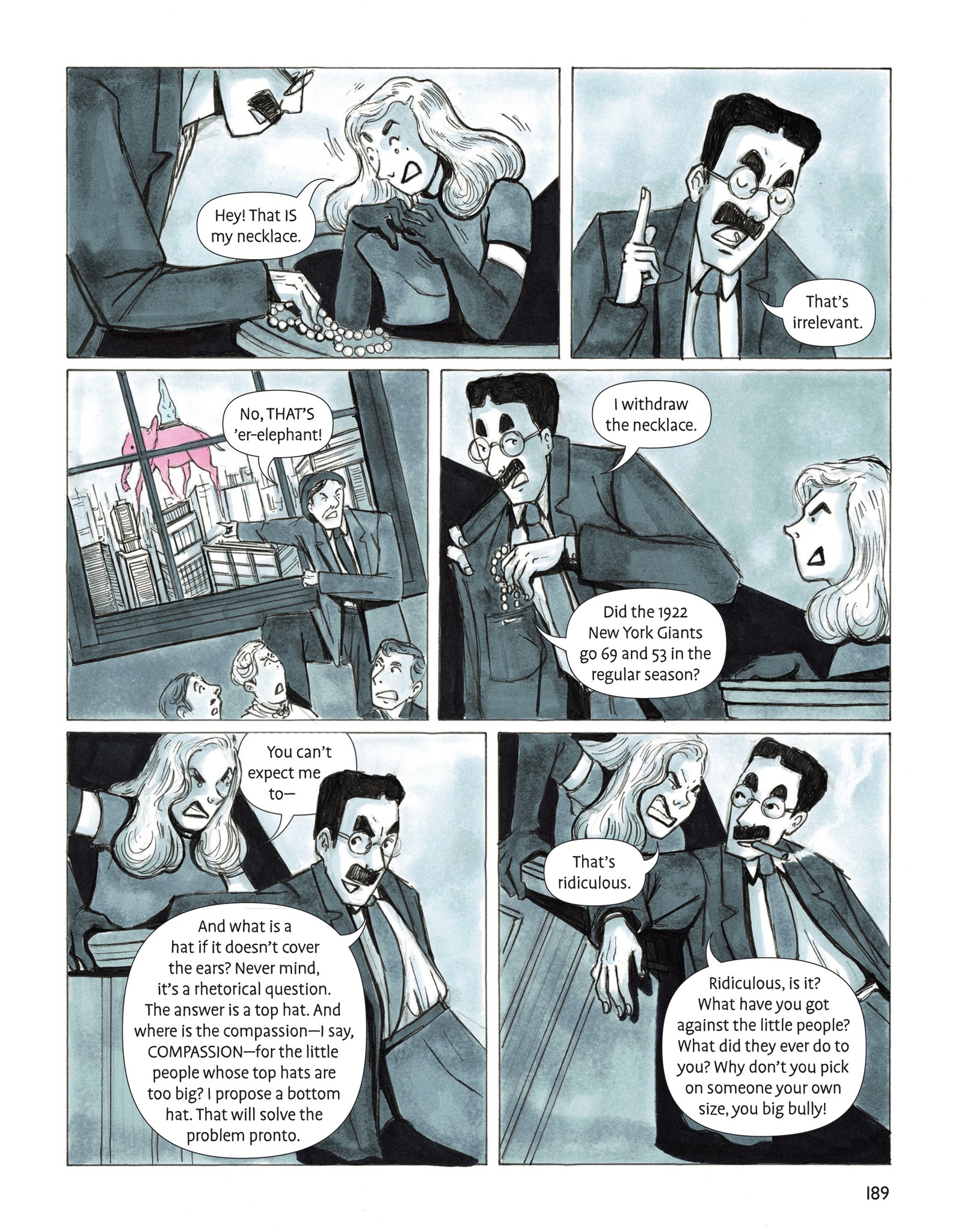 Read online Giraffes on Horseback Salad: Salvador Dali, the Marx Brothers, and the Strangest Movie Never Made comic -  Issue # TPB (Part 2) - 73