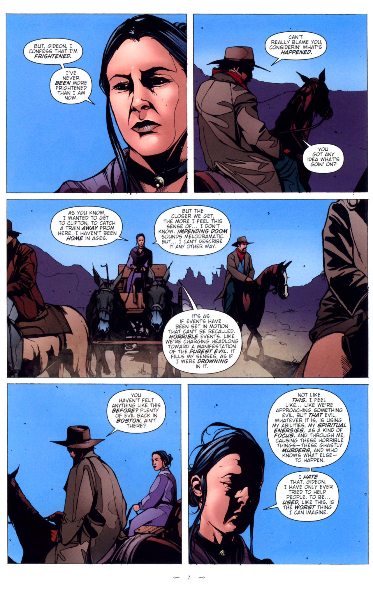 Read online Desperadoes: Banners of Gold comic -  Issue #4 - 9