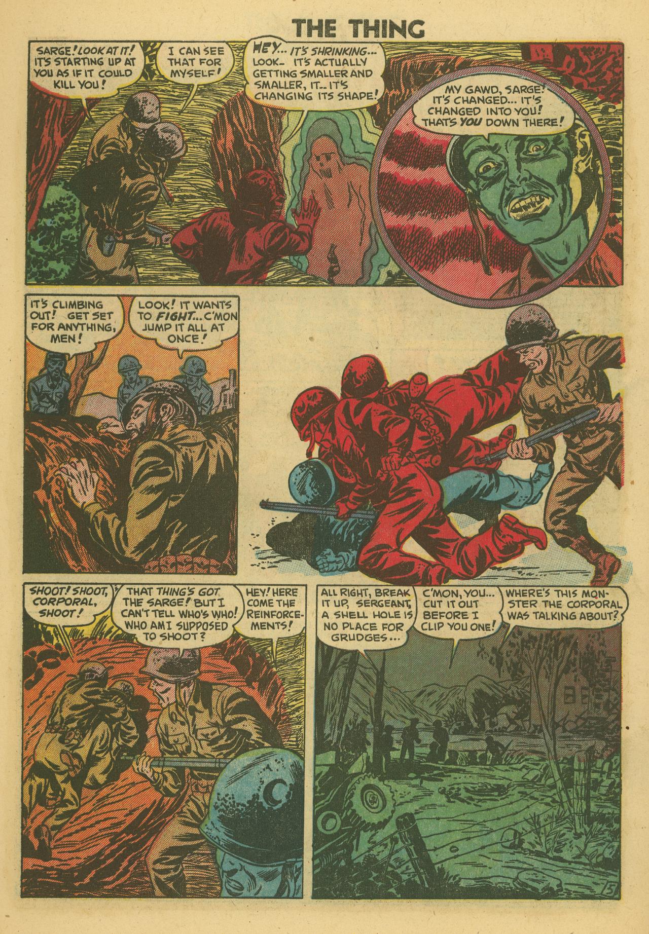 Read online The Thing! (1952) comic -  Issue #1 - 7
