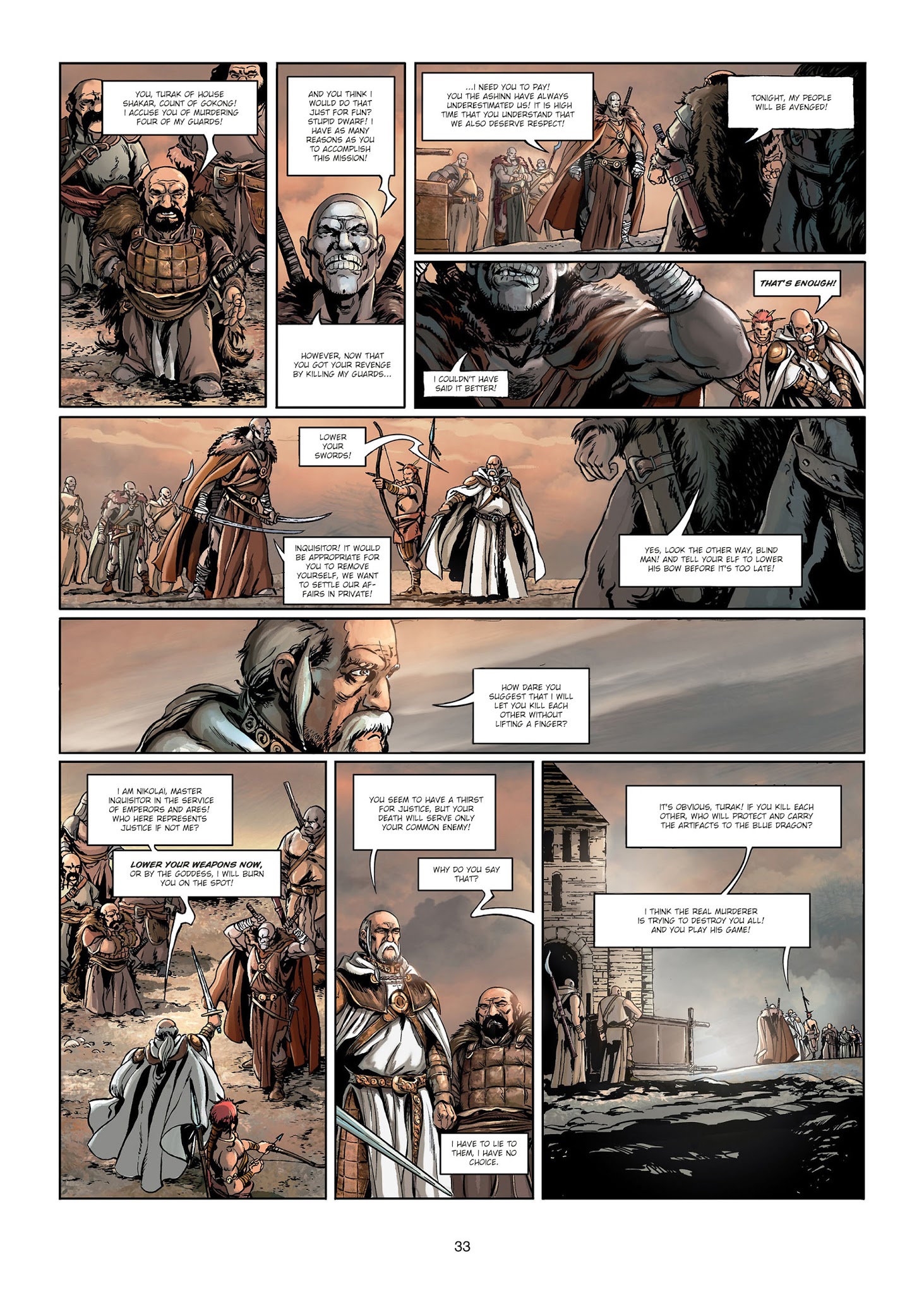 Read online The Master Inquisitors comic -  Issue #3 - 32