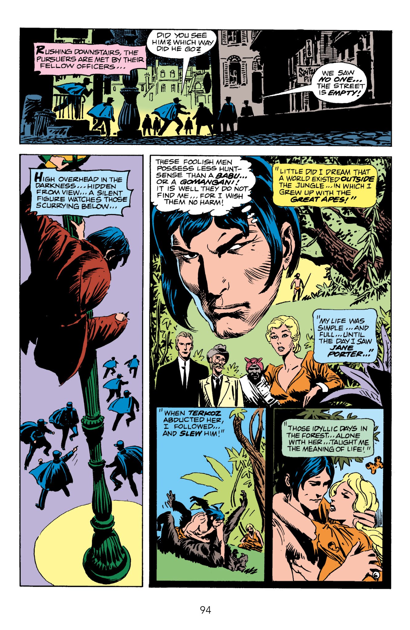 Read online Edgar Rice Burroughs' Tarzan The Joe Kubert Years comic -  Issue # TPB 2 (Part 1) - 93