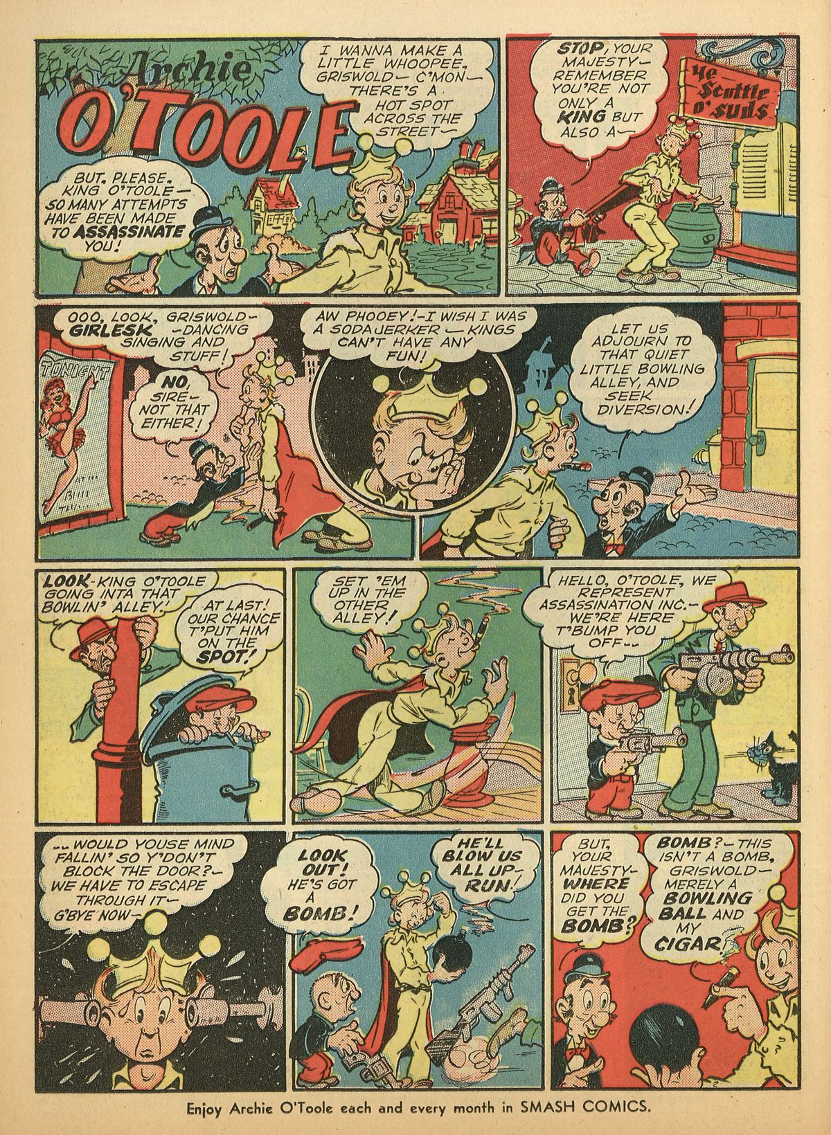 Read online Smash Comics comic -  Issue #22 - 16