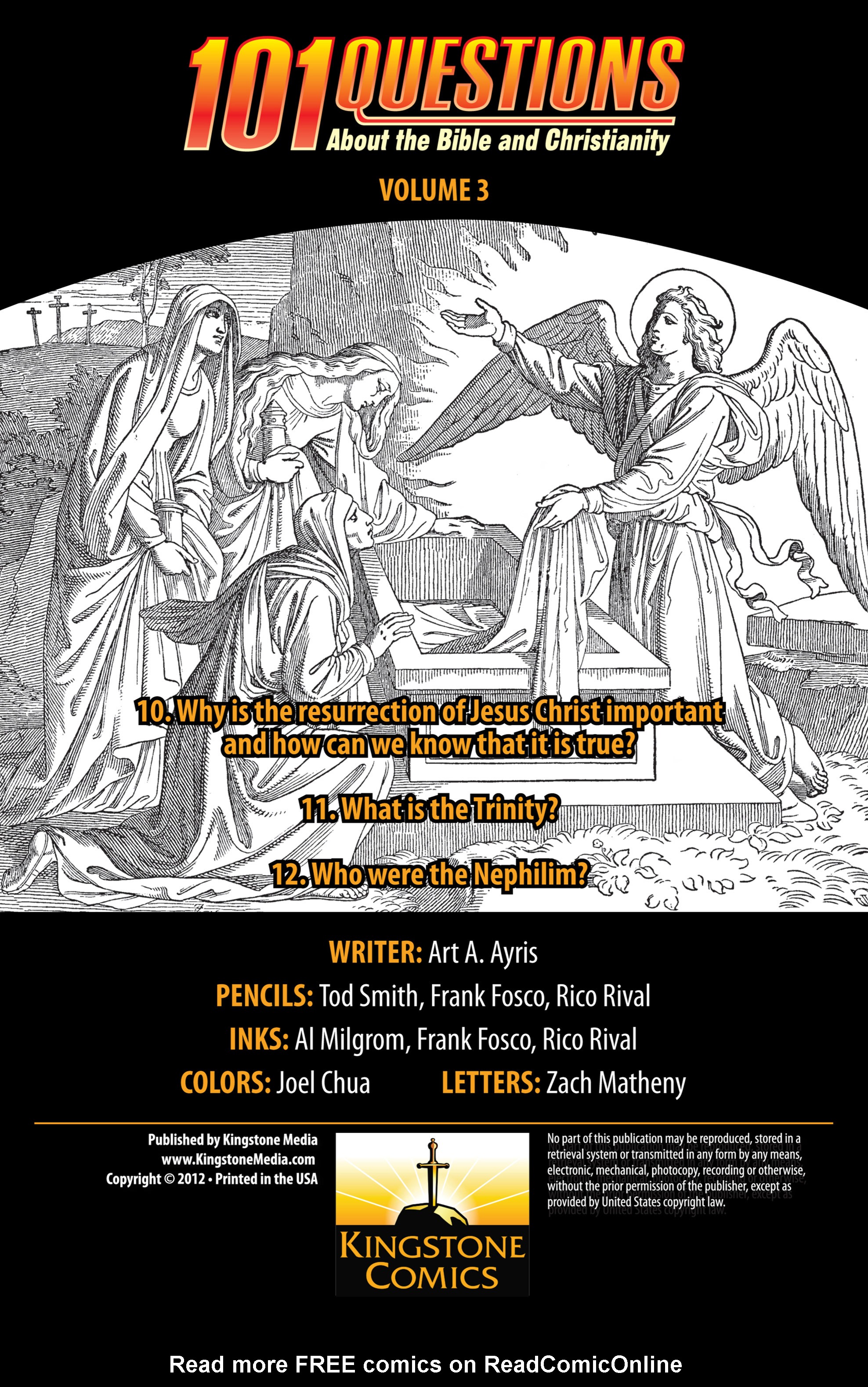 Read online 101 Questions About the Bible and Christianity comic -  Issue #3 - 2