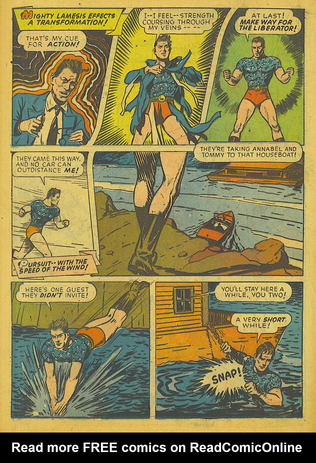 Read online Exciting Comics comic -  Issue #23 - 33