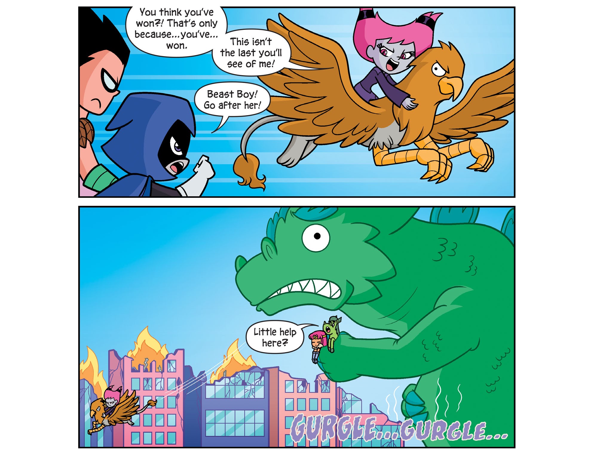 Read online Teen Titans Go! Roll With It! comic -  Issue #11 - 19