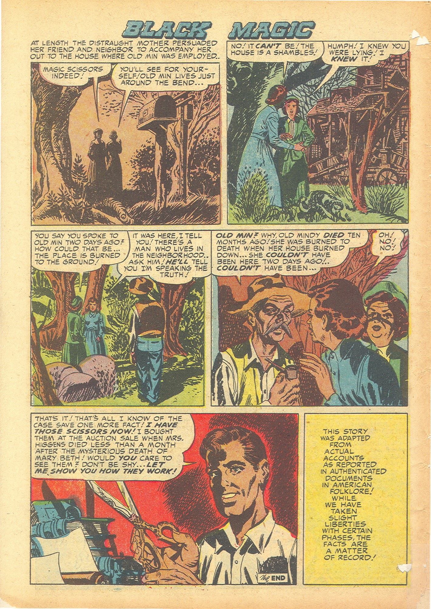 Read online Black Magic (1950) comic -  Issue #6 - 40