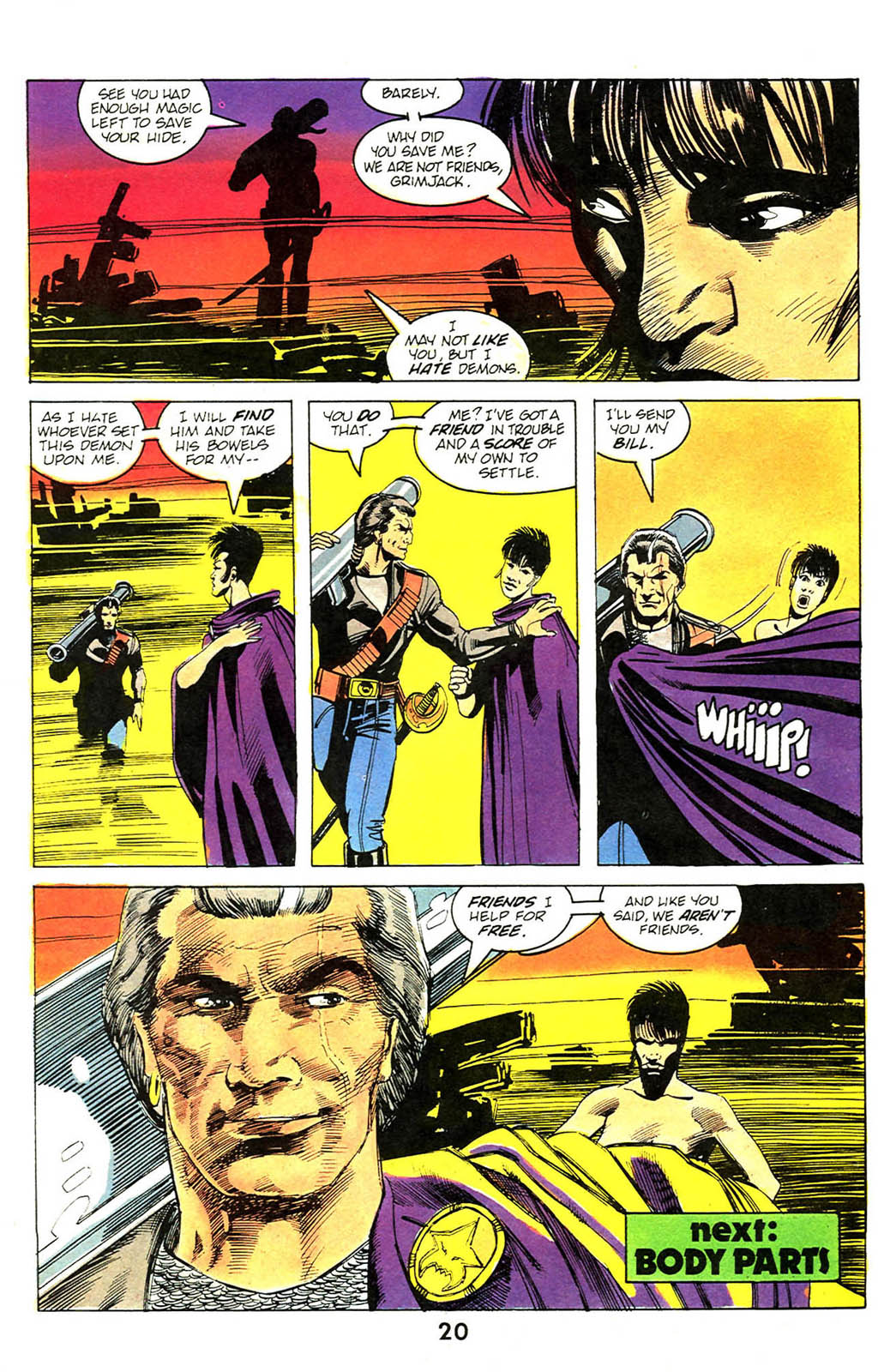 Read online Grimjack comic -  Issue #44 - 26