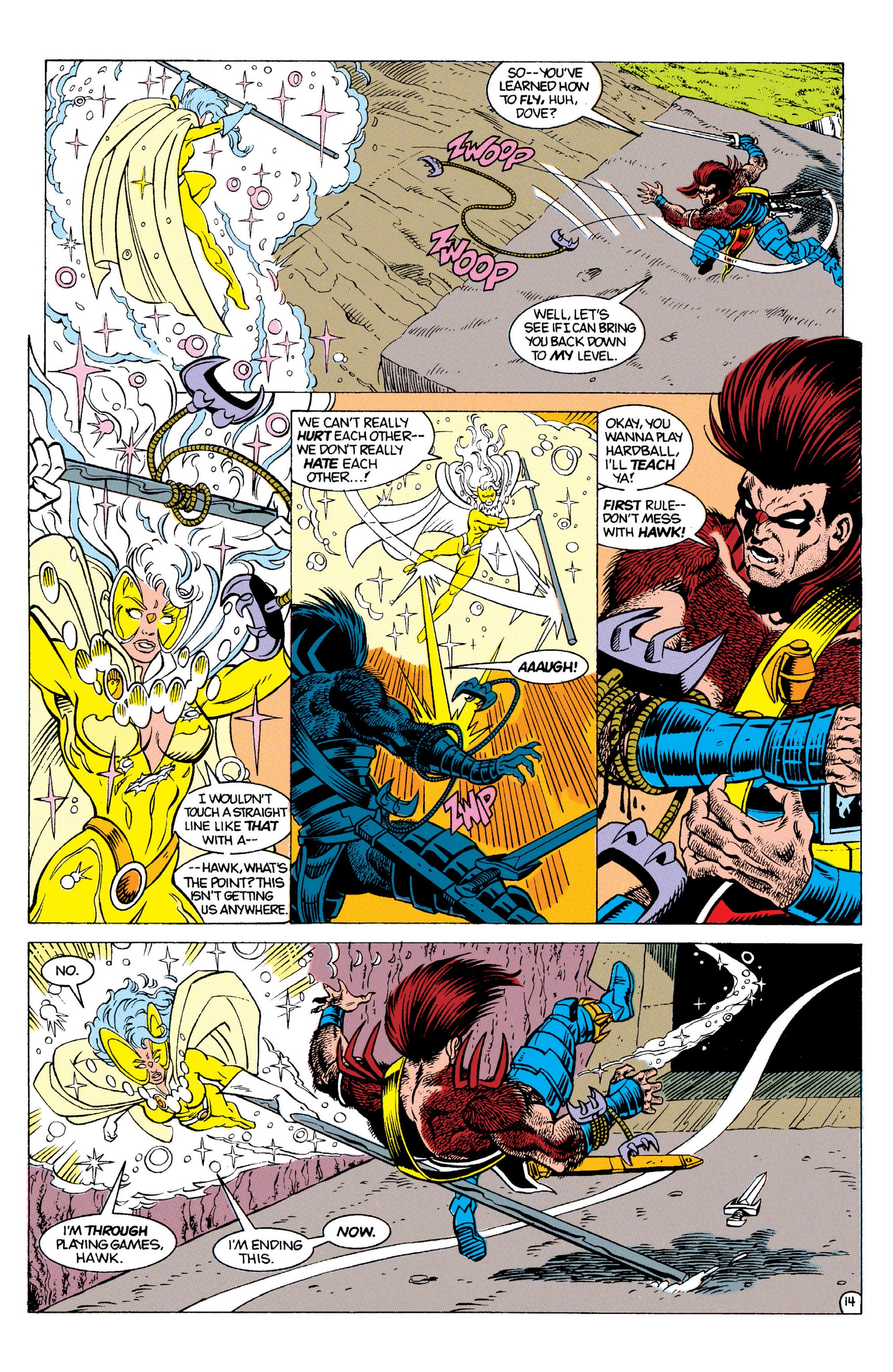 Read online Hawk and Dove (1989) comic -  Issue #16 - 15