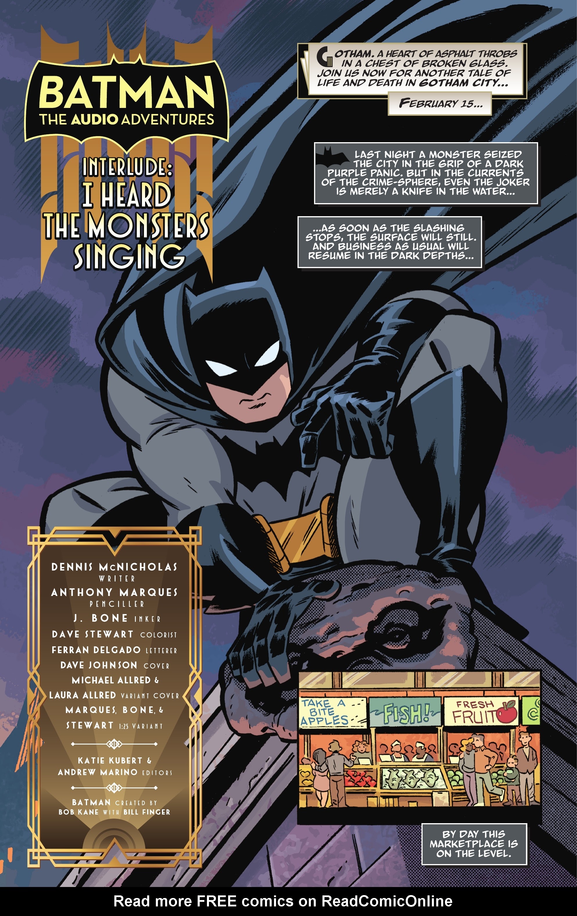 Read online Batman: The Audio Adventures comic -  Issue #1 - 9