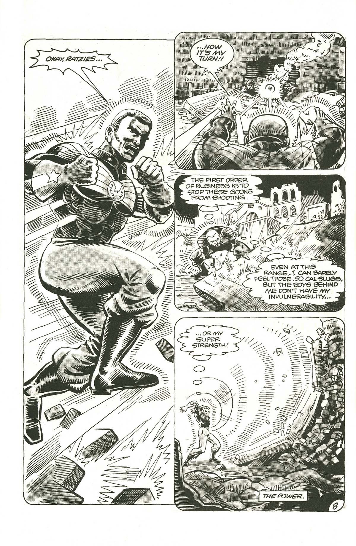 Read online Liberator (1987) comic -  Issue #1 - 10