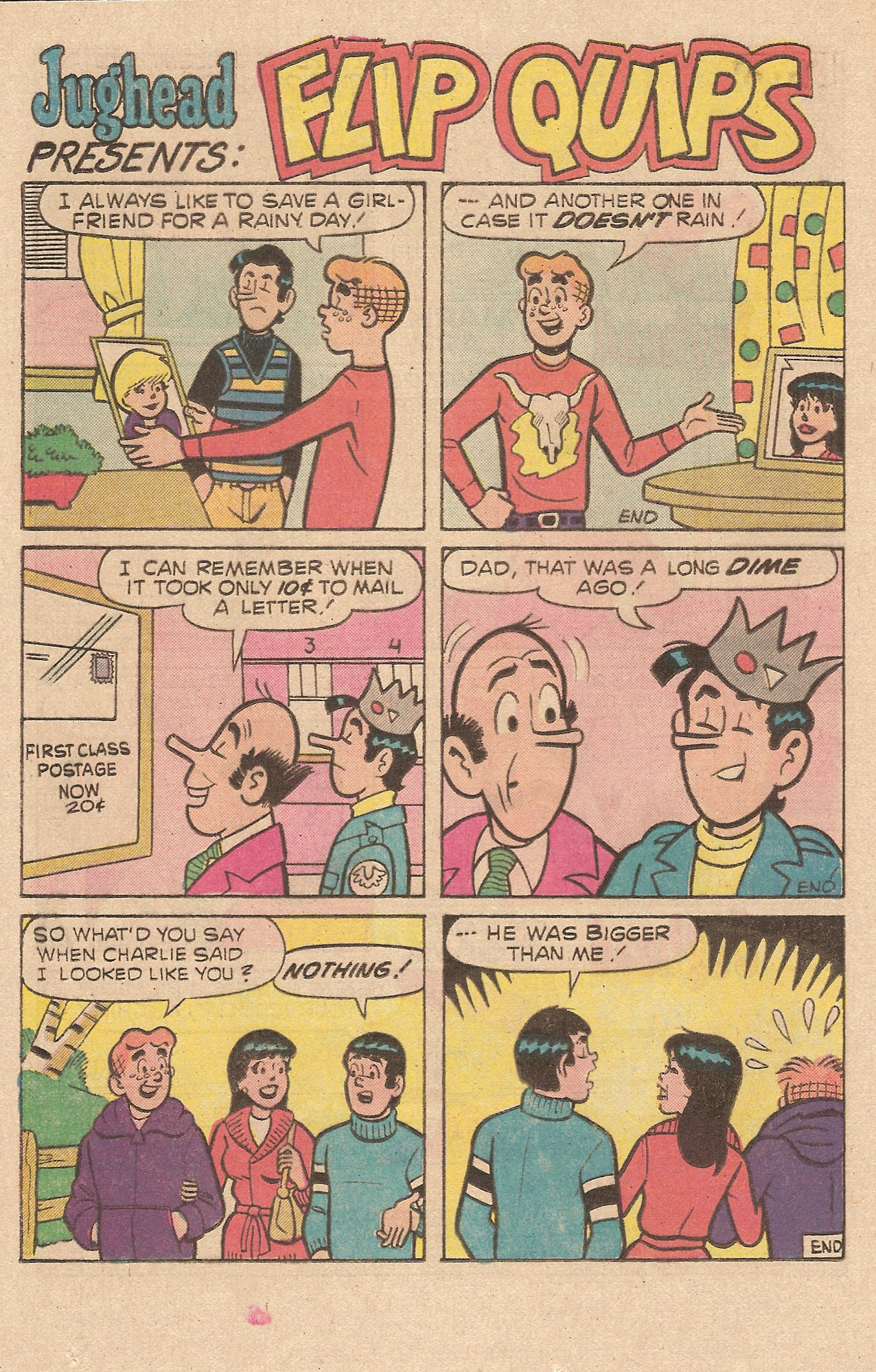 Read online Jughead's Jokes comic -  Issue #76 - 16