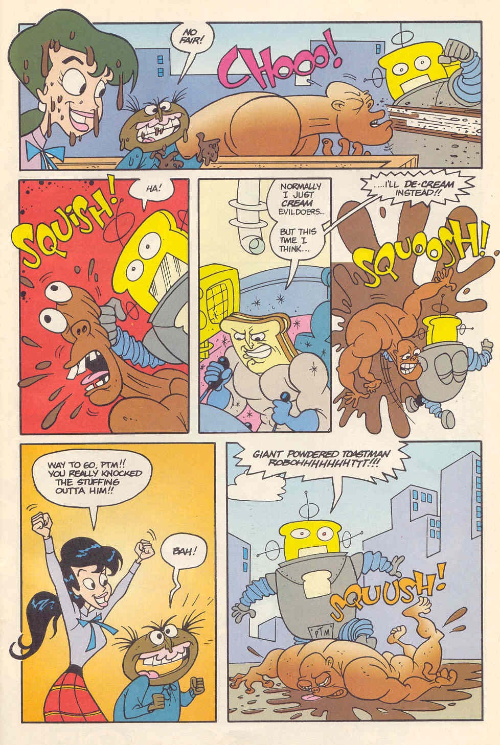 Read online Ren & Stimpy Show Special Powdered Toastman comic -  Issue # Full - 46